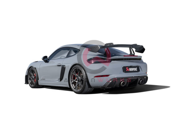 Akrapovic Porsche 718 Cayman GT4 RS & Spyder RS Akrapovic Exhaust System Carbonwurks Poole Bournemouth Dorset