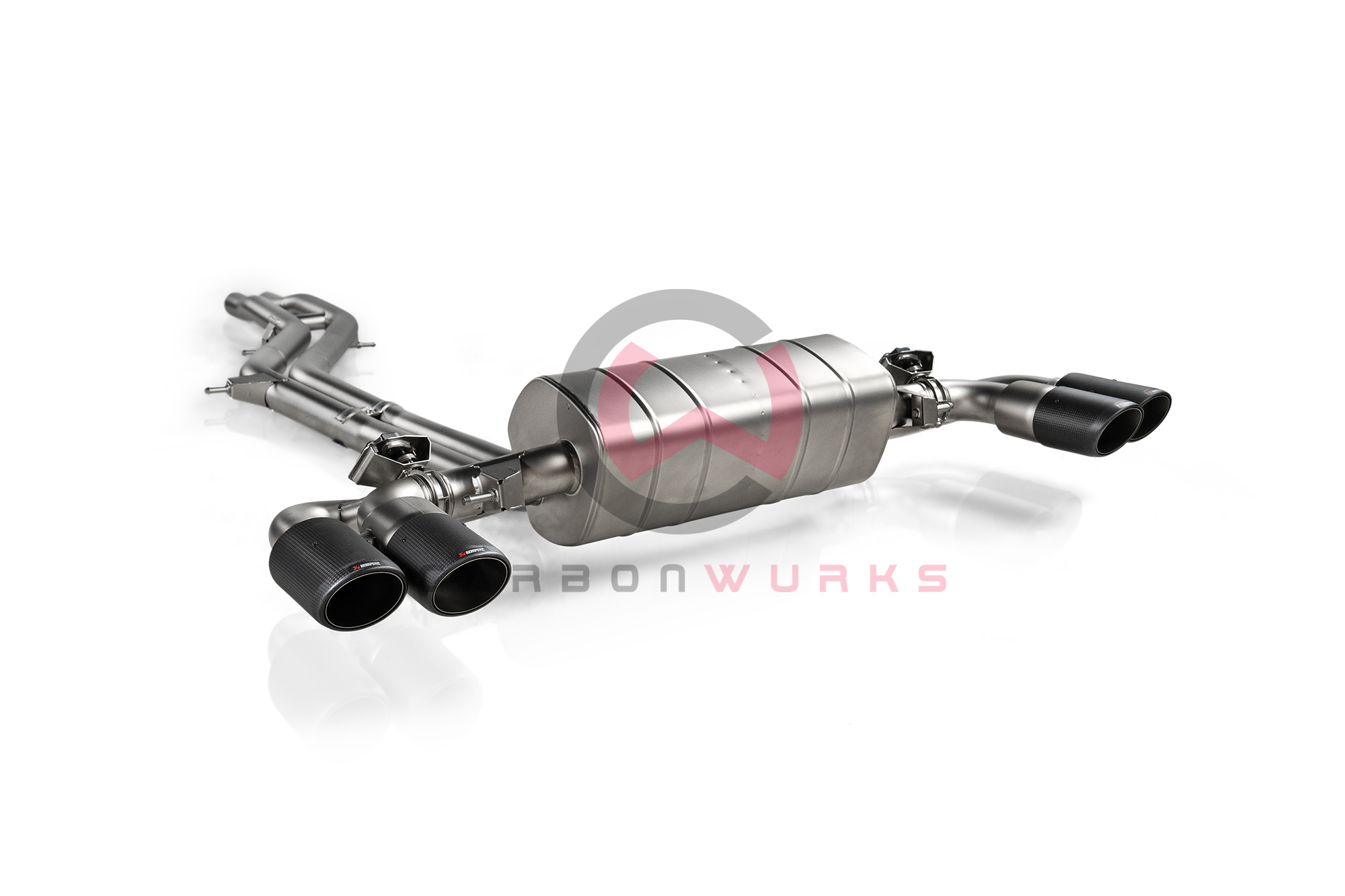Akrapovic Porsche Cayenne / E-Hybrid / S E-Hybrid / Coupe 536.2 Akrapovic Exhaust System Carbonwurks Poole Bournemouth Dorset