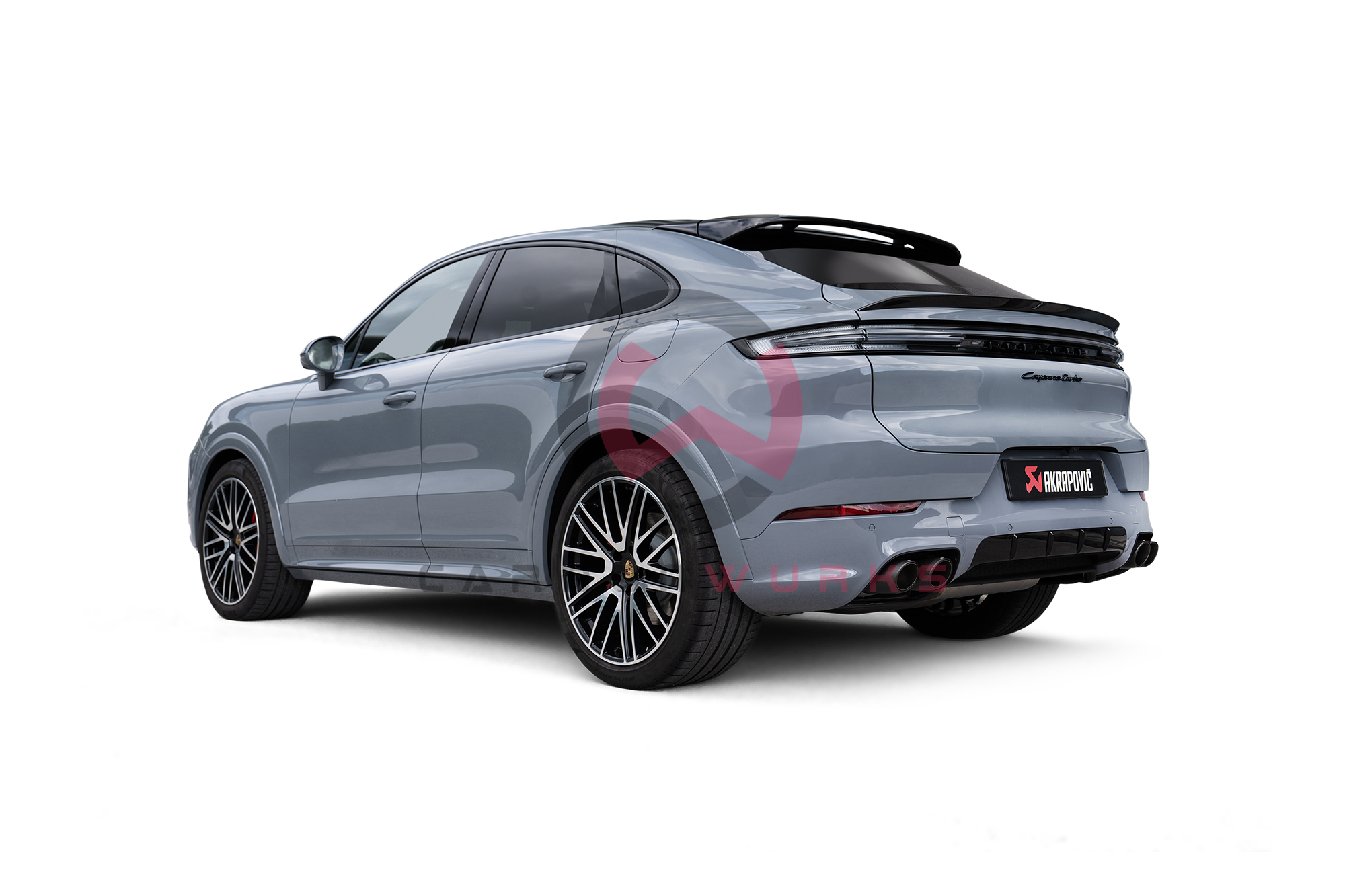 Akrapovic Porsche Cayenne S / GTS / Turbo E-Hybrid / Coupe 536.2 Akrapovic Exhaust System Carbonwurks Poole Bournemouth Dorset
