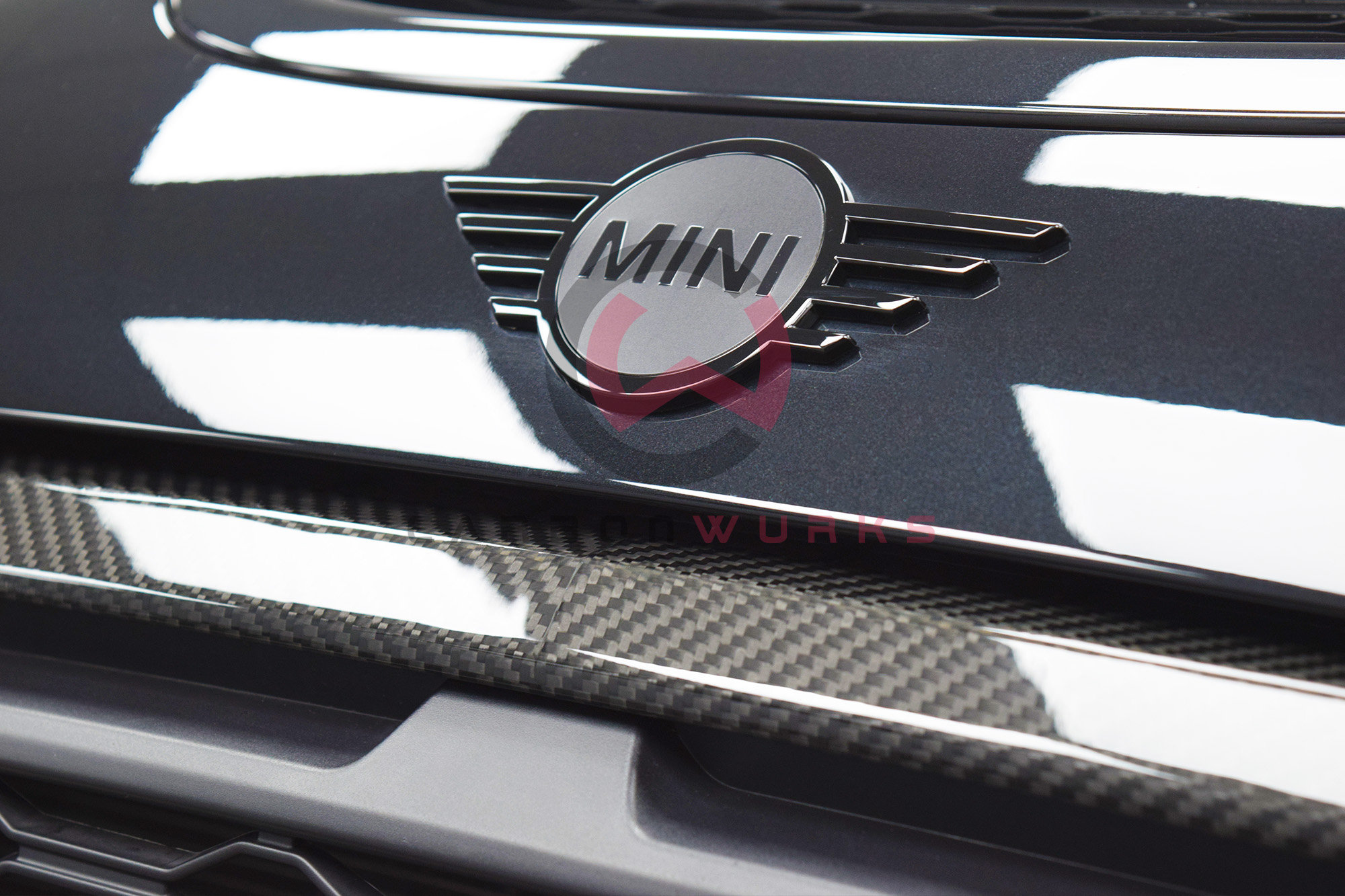 Mini JCW F56 Carbon Fibre Front Grille Surround