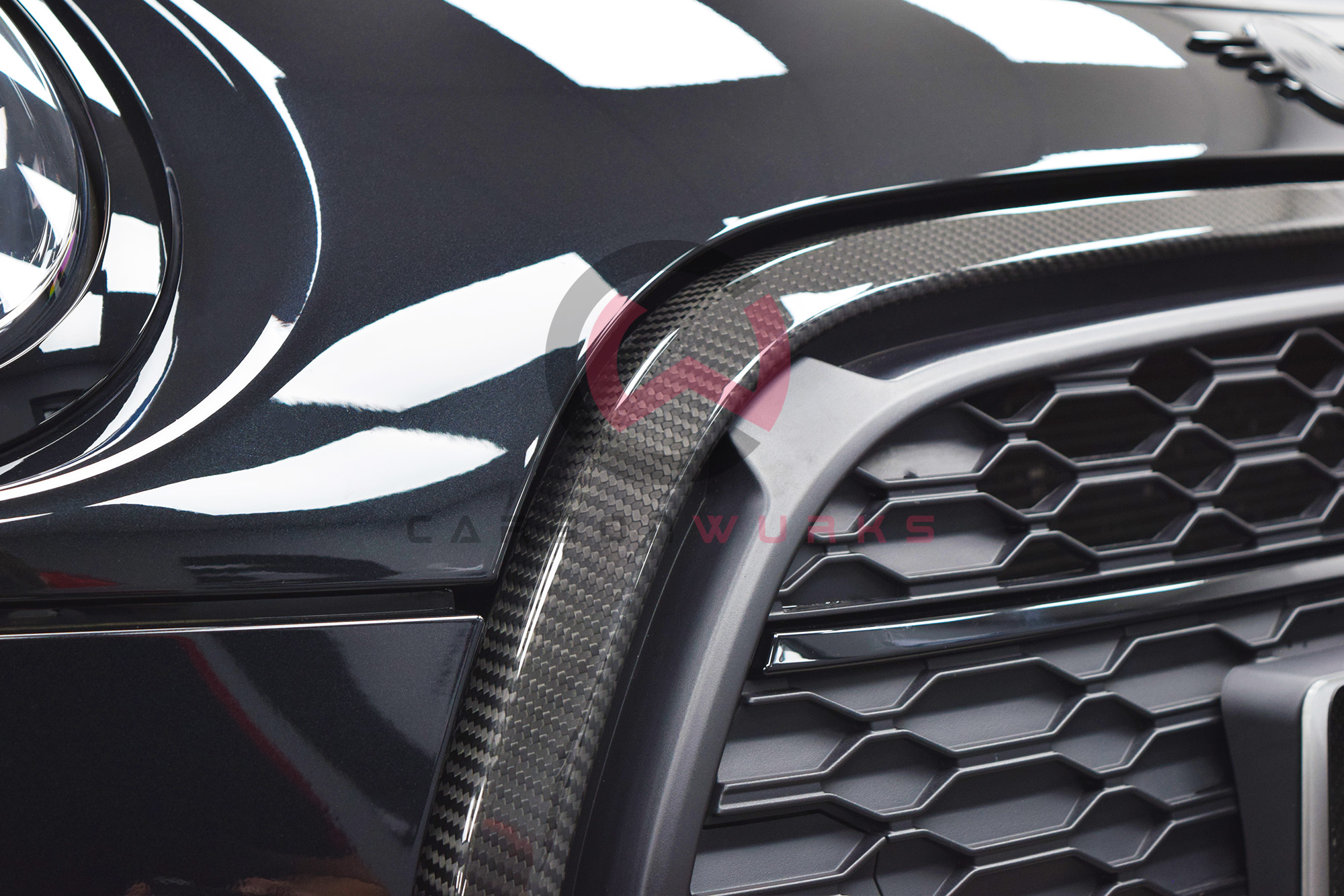 Mini JCW F56 Carbon Fibre Front Grille Surround