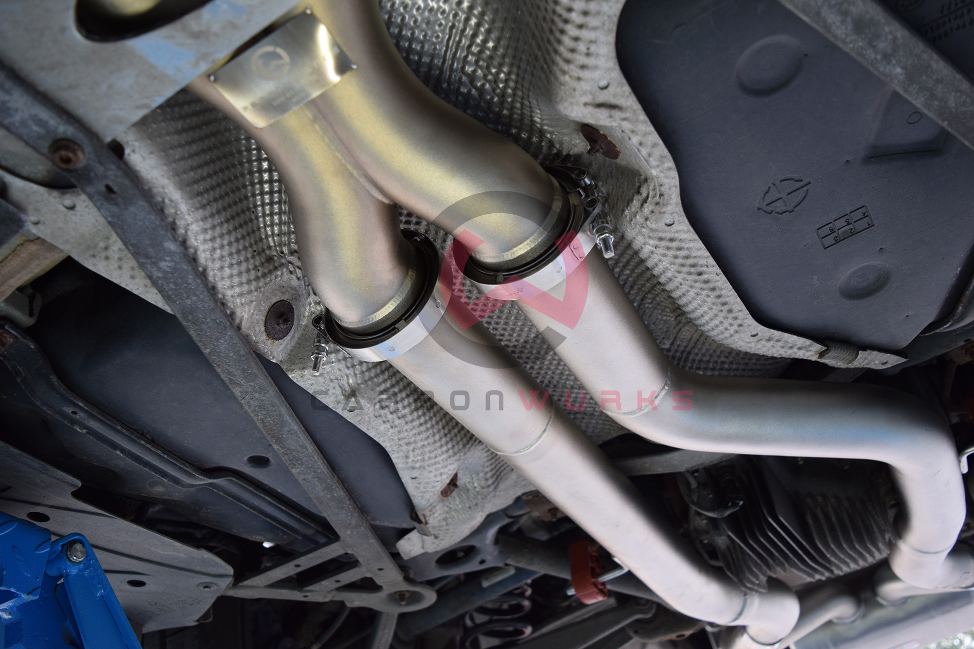 BMW M3 M4 F80 F82 Carbonwurks Performance Non-Resonated Exhaust System