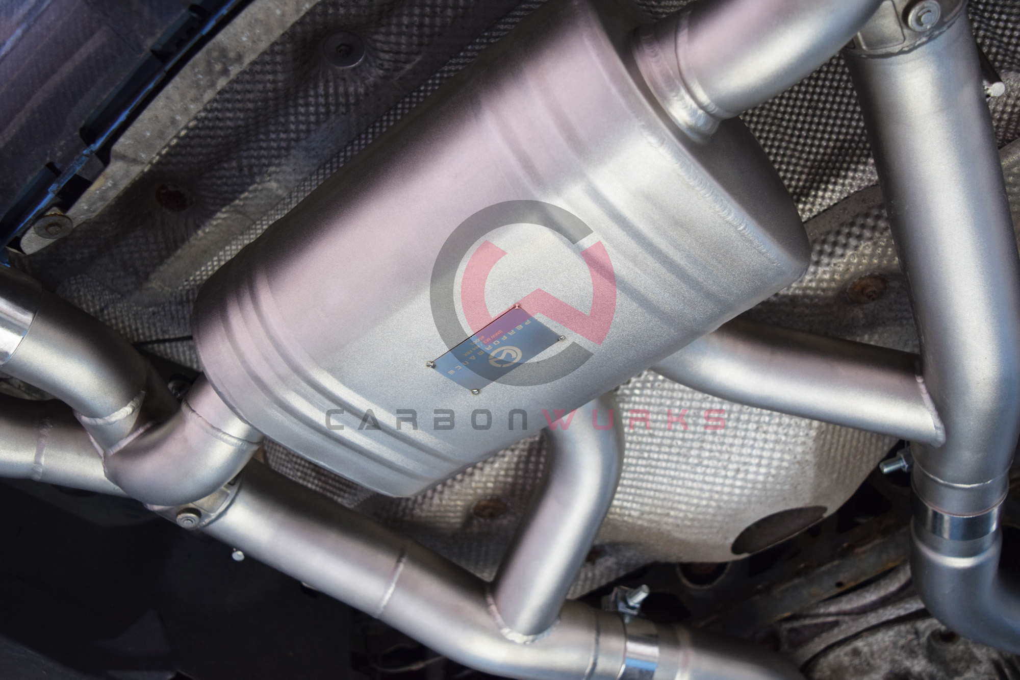 BMW M3 M4 F80 F82 Carbonwurks Performance Non-Resonated Exhaust System