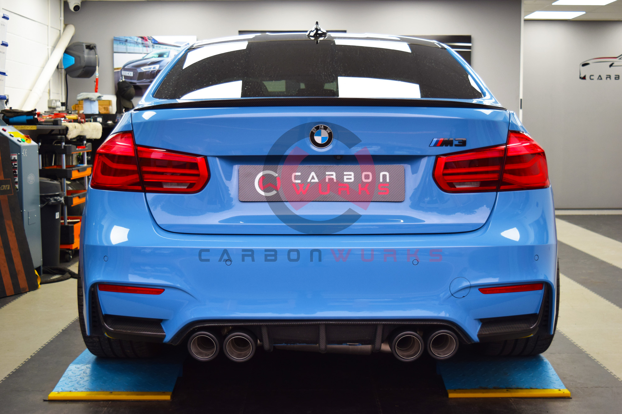 BMW M3 M4 F80 F82 Carbonwurks Performance Non-Resonated Exhaust System