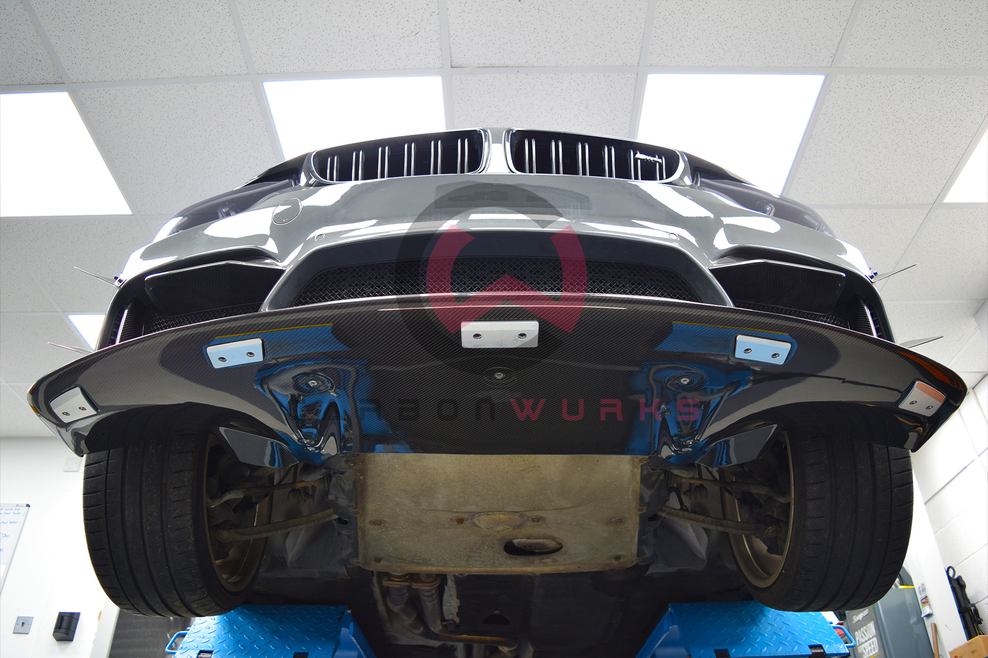 BMW M4 F82 GT4 Carbon Fibre Front Splitter