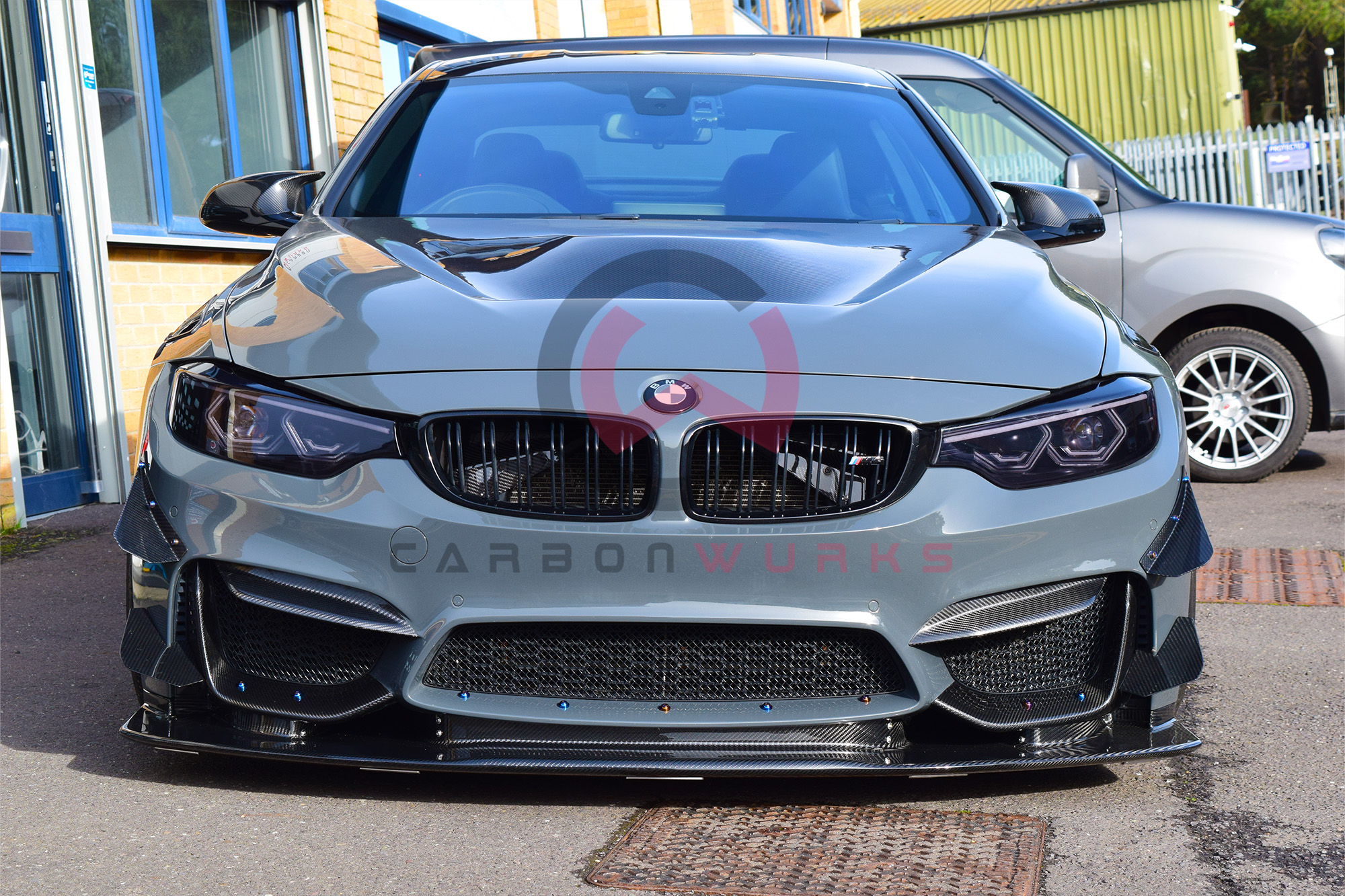 BMW M4 F82 GT4 Carbon Fibre Front Splitter