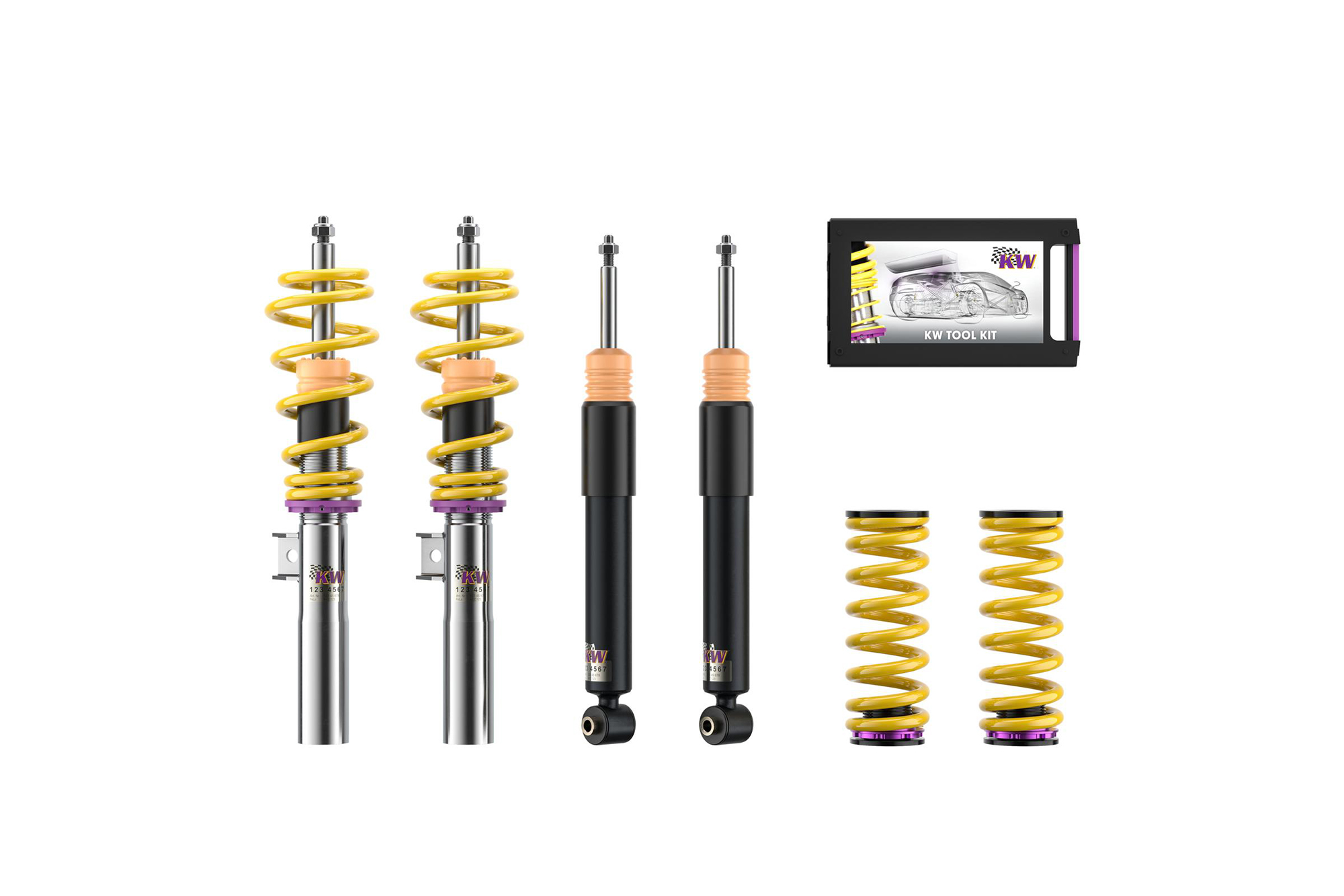 KW Suspension Coilover Street Performance V1 Inox Mini Cooper S JCW F66 Carbonwurks Poole Bournemouth Dorset