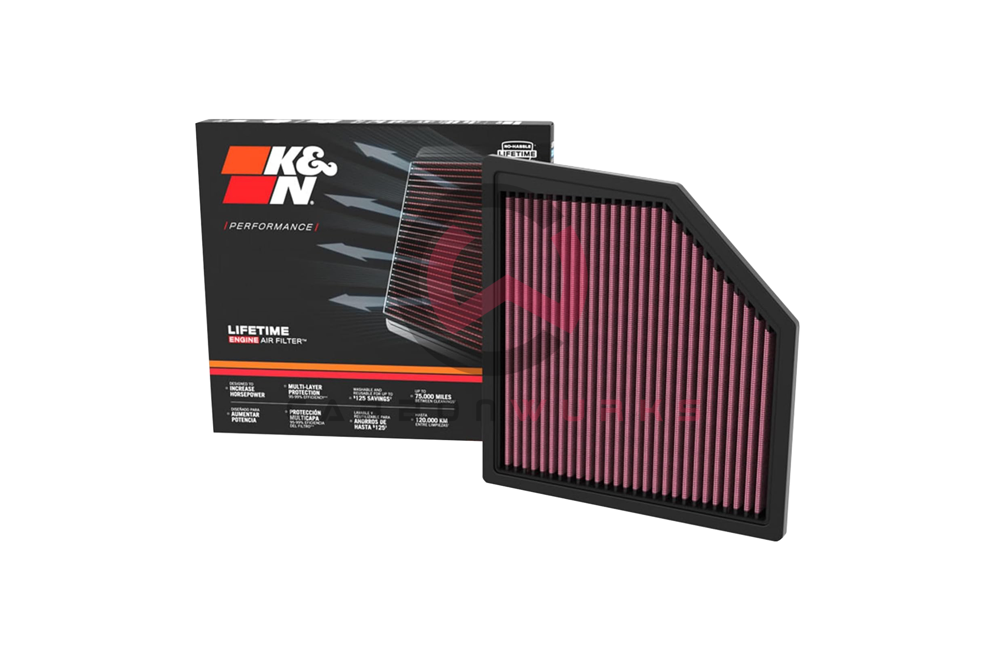 Mini Cooper / S / JCW F65 F66 F67 K&N High Performance Air Filter 33-3180