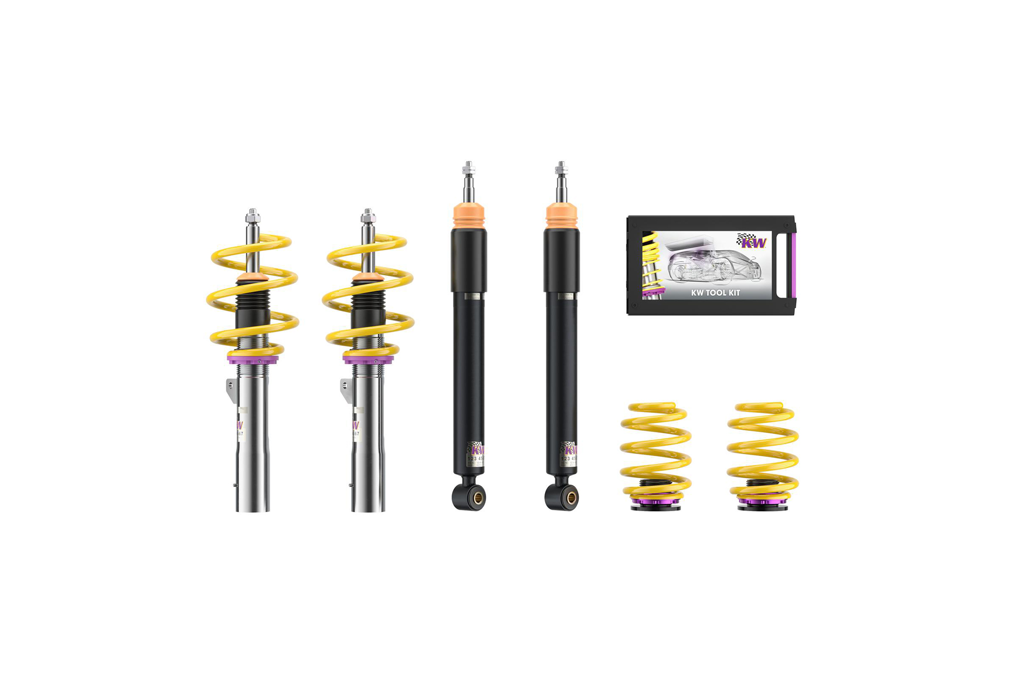 KW Suspension Coilover Street Performance V1 Inox Mini Cooper F56 Carbonwurks Poole Bournemouth Dorset