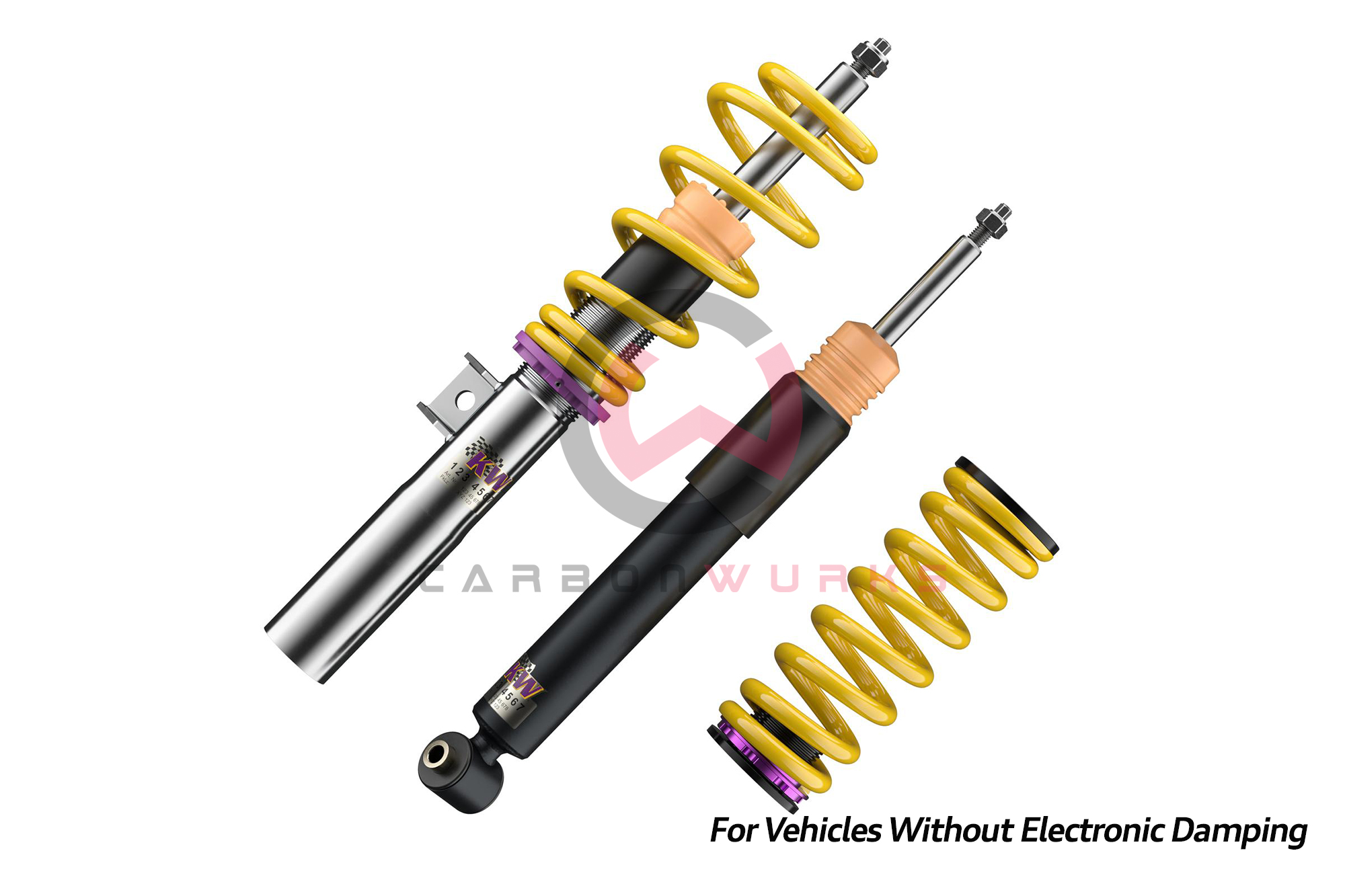 KW Suspension Coilover Street Performance V1 Inox Mini Cooper F56 Carbonwurks Poole Bournemouth Dorset