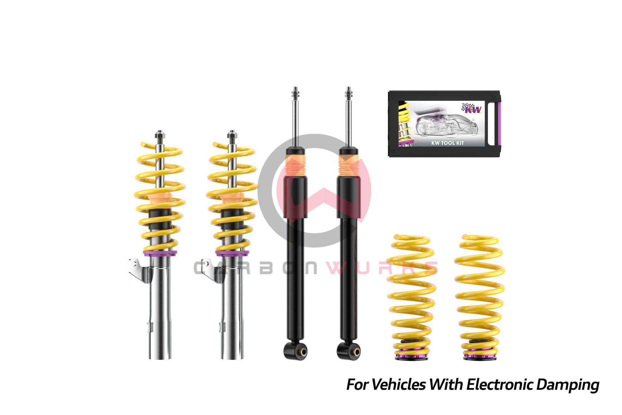 KW Suspension Coilover Street Performance V2 Inox Mini Cooper F56 Carbonwurks Poole Bournemouth Dorset