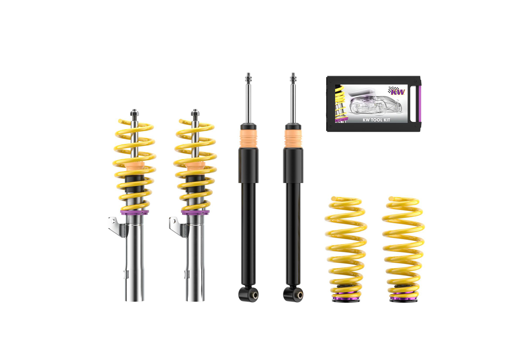 KW Suspension Coilover Street Performance V2 Inox Mini Cooper F56 Carbonwurks Poole Bournemouth Dorset