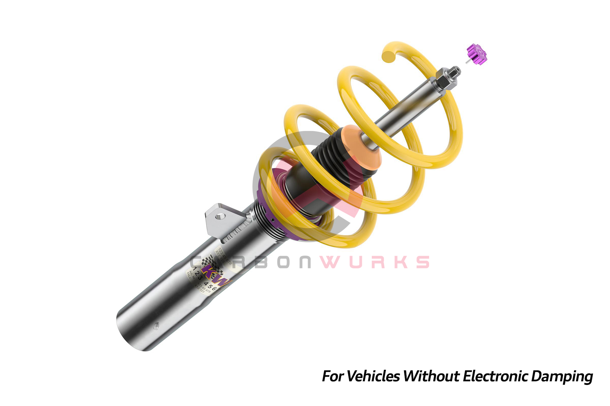 KW Suspension Coilover Street Performance V2 Inox Mini Cooper F56 Carbonwurks Poole Bournemouth Dorset