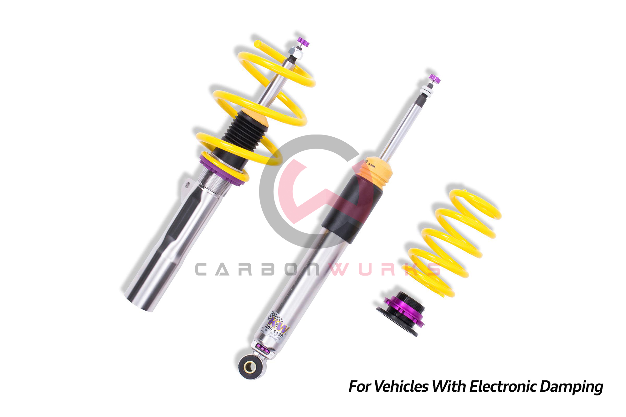 KW Suspension Coilover Street Performance V3 Inox Mini Cooper F56 Carbonwurks Poole Bournemouth Dorset