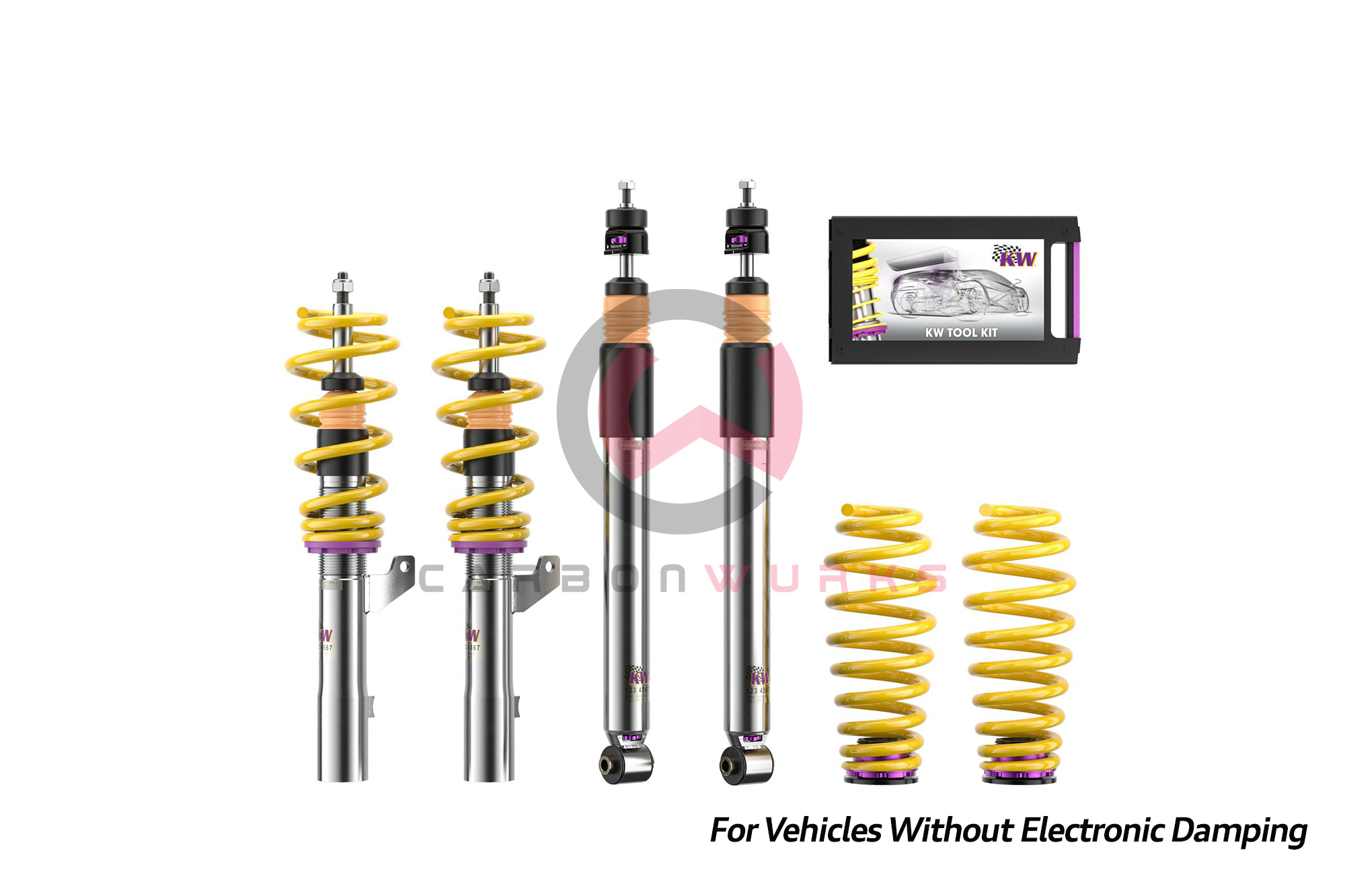 KW Suspension Coilover Street Performance V3 Inox Mini Cooper F56 Carbonwurks Poole Bournemouth Dorset
