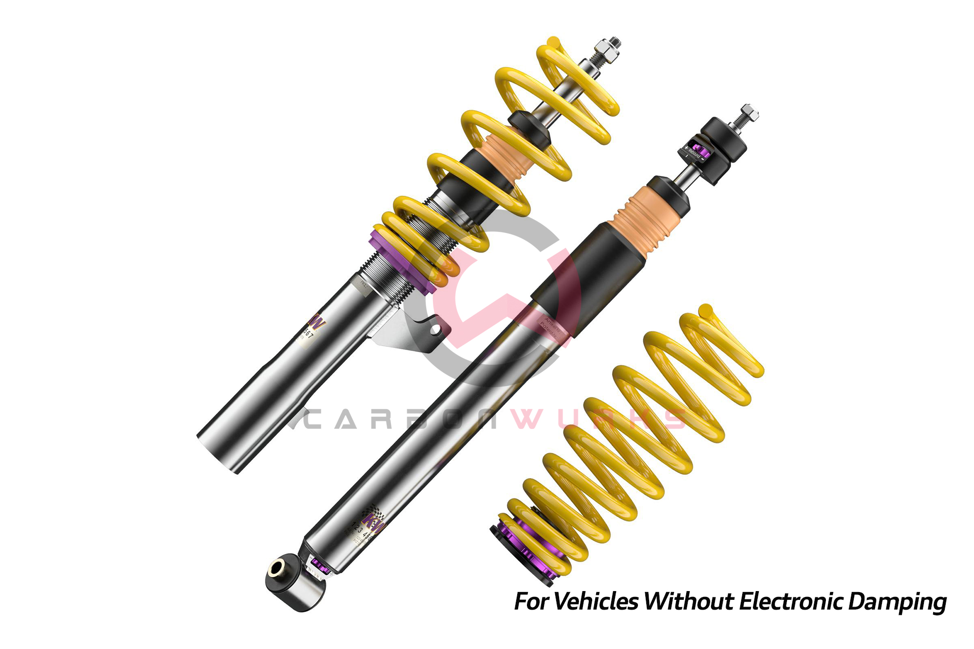 KW Suspension Coilover Street Performance V3 Inox Mini Cooper F56 Carbonwurks Poole Bournemouth Dorset