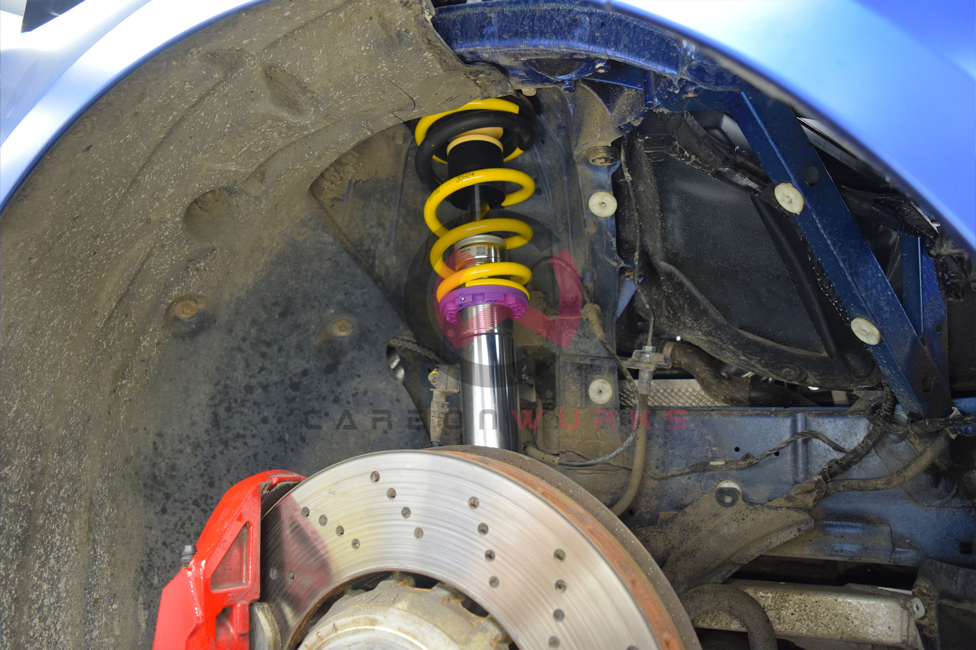 KW Suspension Coilover Street Performance V3 Inox BMW M3 G80 M4 G82 Carbonwurks Poole Bournemouth Dorset