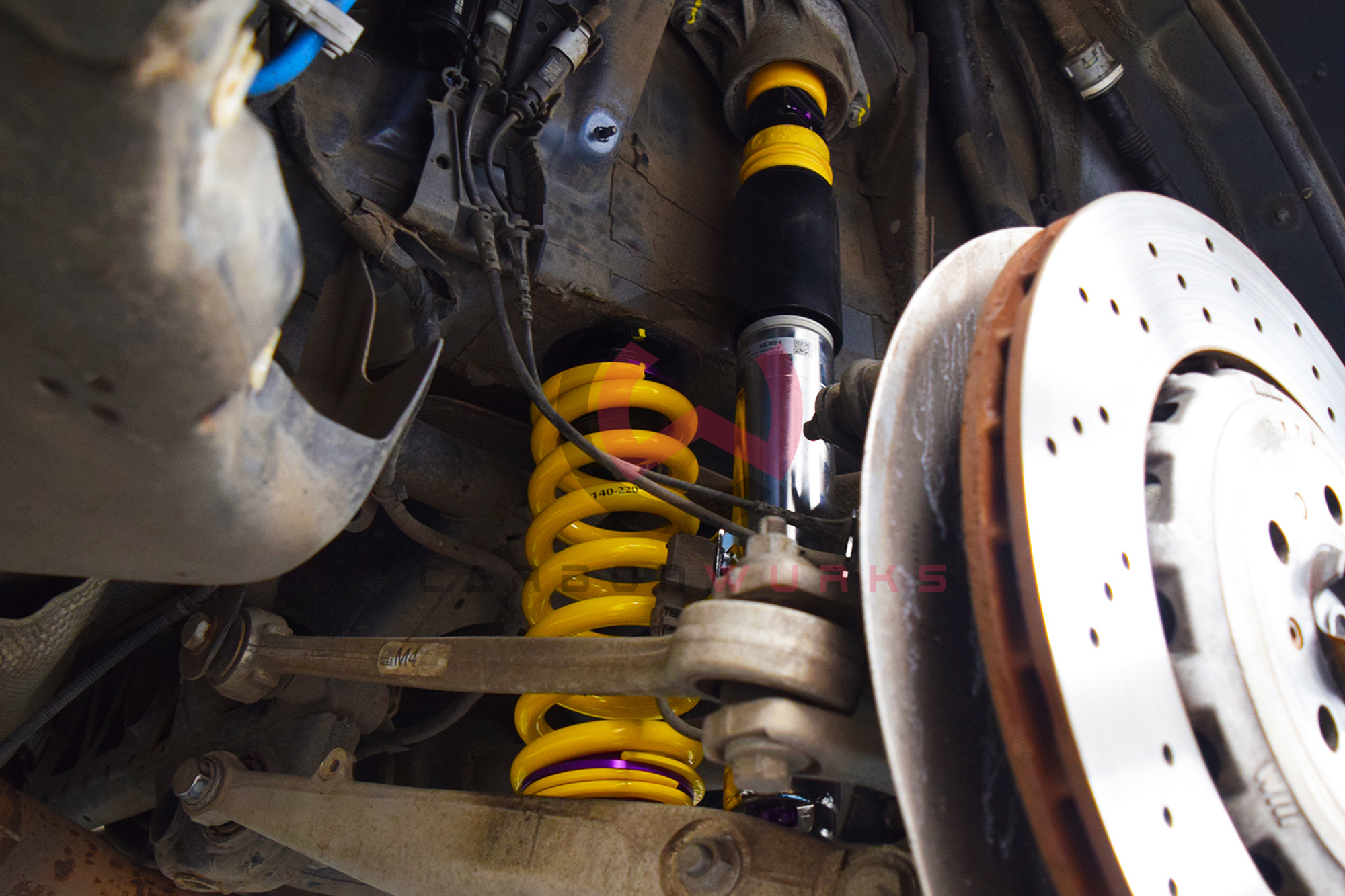 KW Suspension Coilover Street Performance V3 Inox BMW M3 G80 M4 G82 Carbonwurks Poole Bournemouth Dorset