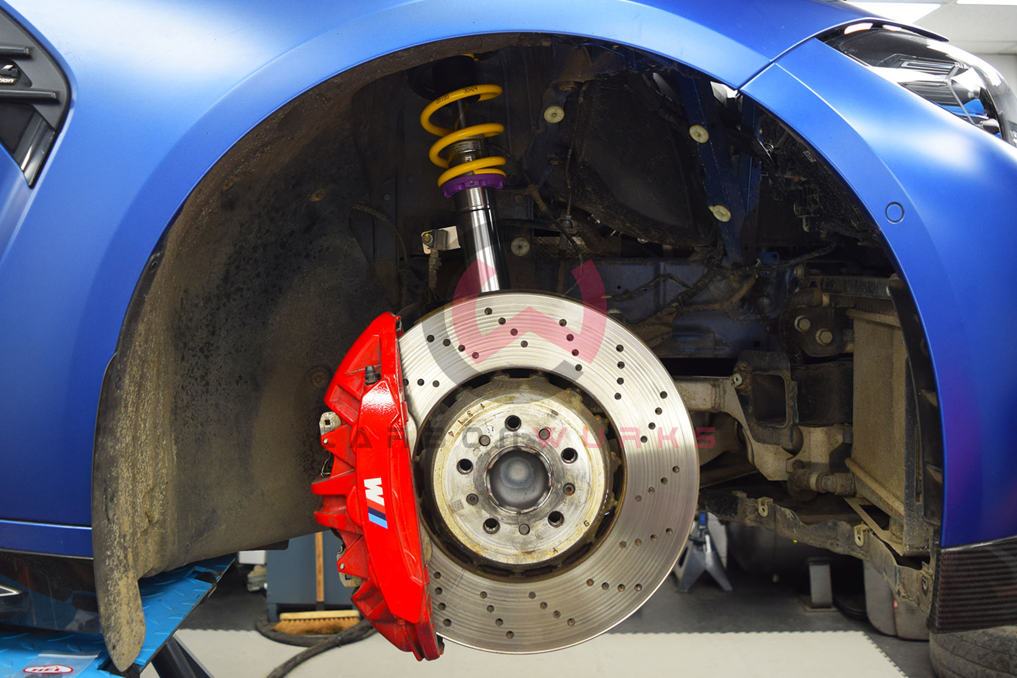 KW Suspension Coilover Street Performance V3 Inox BMW M3 G80 M4 G82 Carbonwurks Poole Bournemouth Dorset