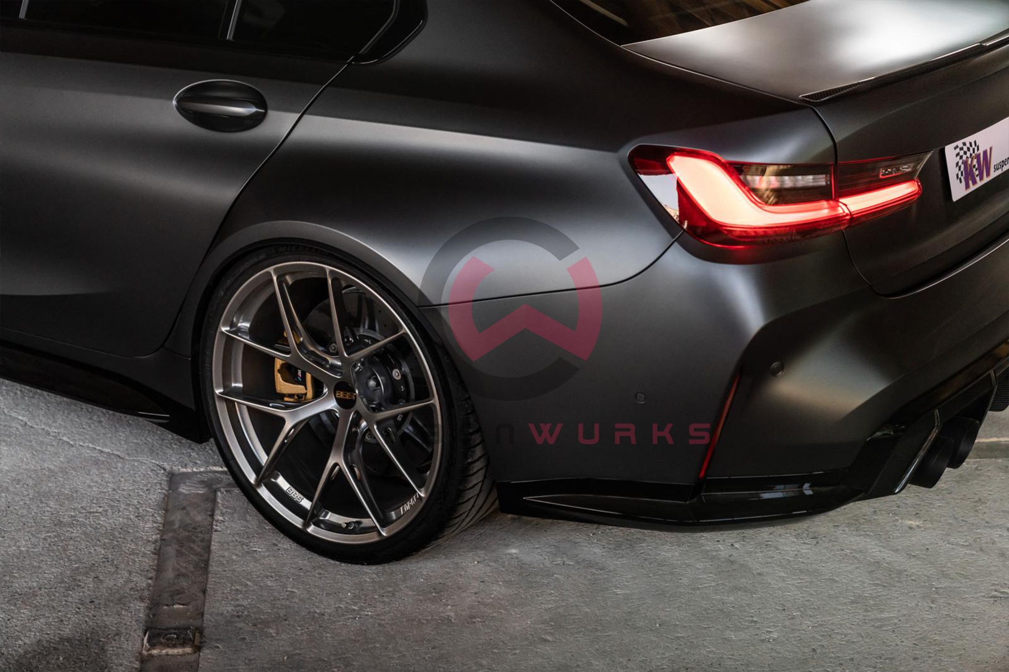 KW Suspension Coilover Street Performance V4 BMW M3 G80 M4 G82Carbonwurks Poole Bournemouth Dorset