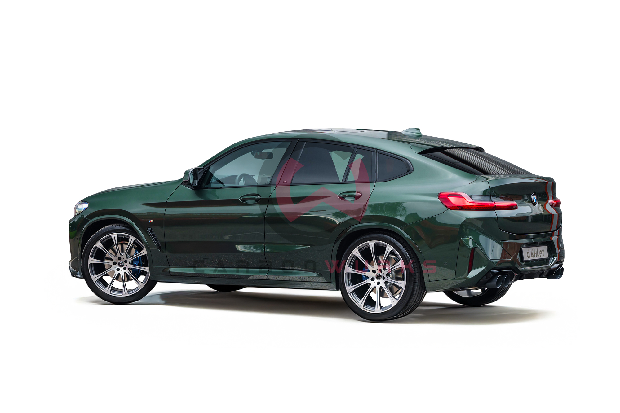 BMW X4 M40i dAhler Valved Exhaust System Carbonwurks Poole Bournemouth Dorset