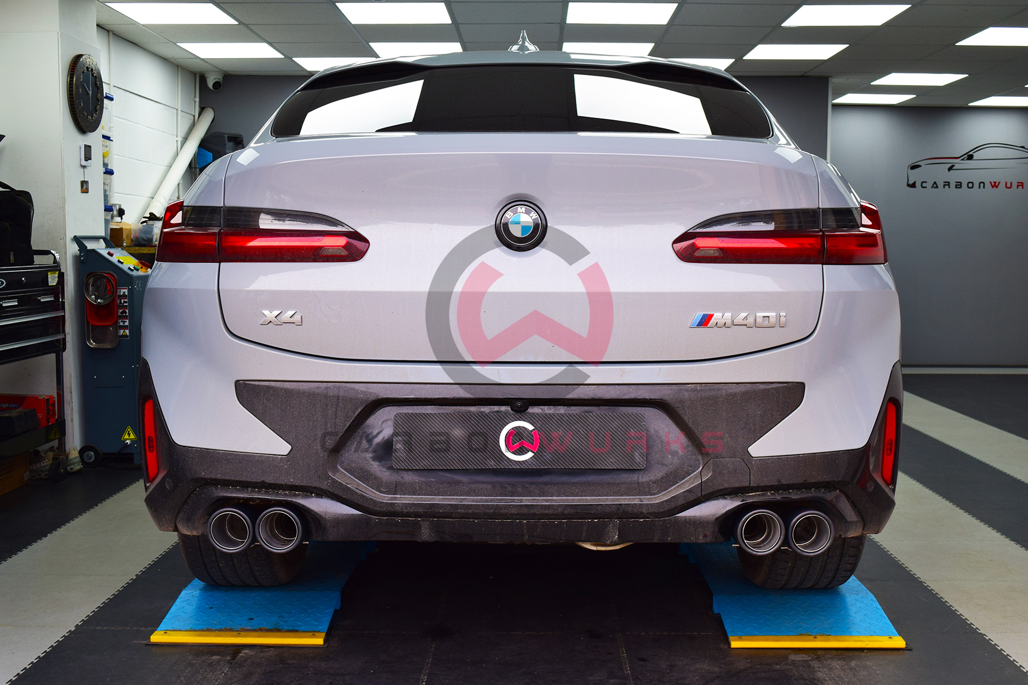 BMW X4 M40i dAhler Valved Exhaust System Carbonwurks Poole Bournemouth Dorset