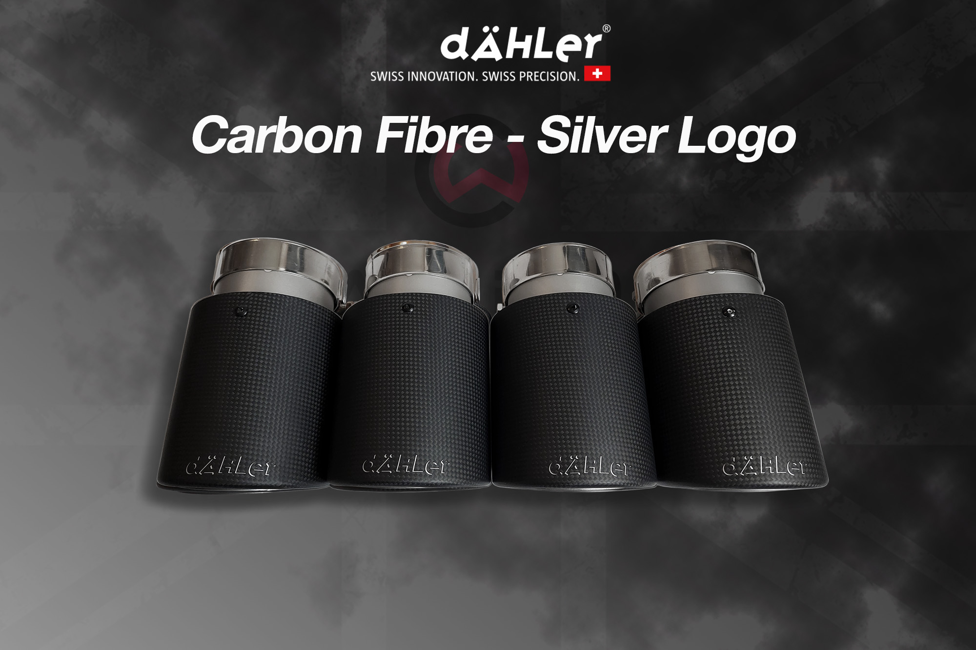 BMW X4 M40i dAhler Carbon Fibre Exhaust Tips Carbonwurks Poole Bournemouth Dorset
