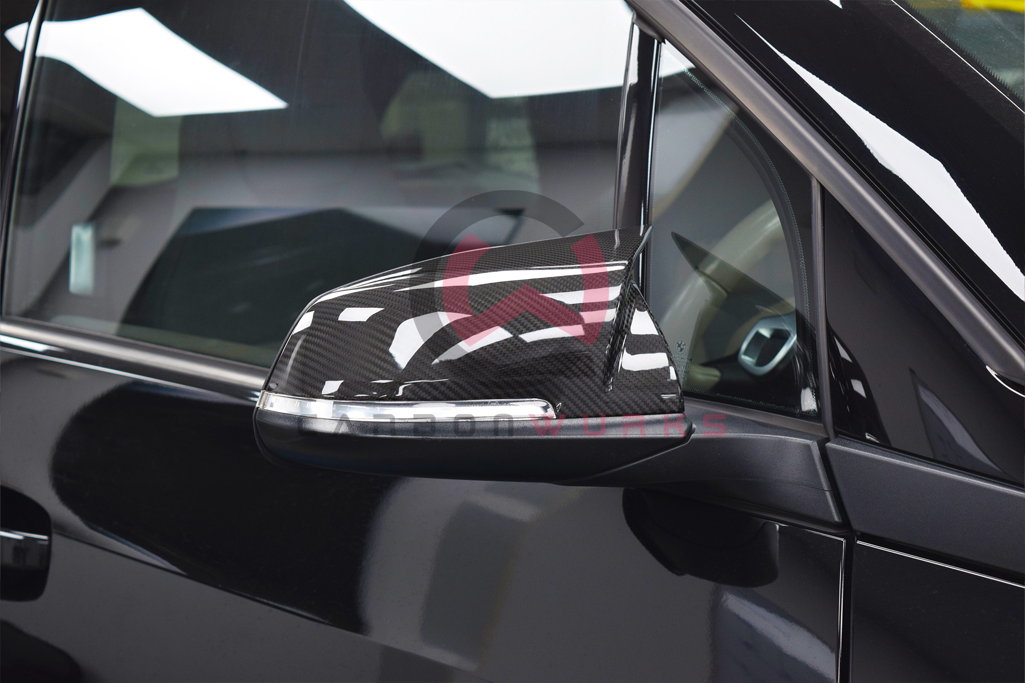 BMW i3 i3S Carbon Fibre Mirrors Carbonwurks Poole Dorset