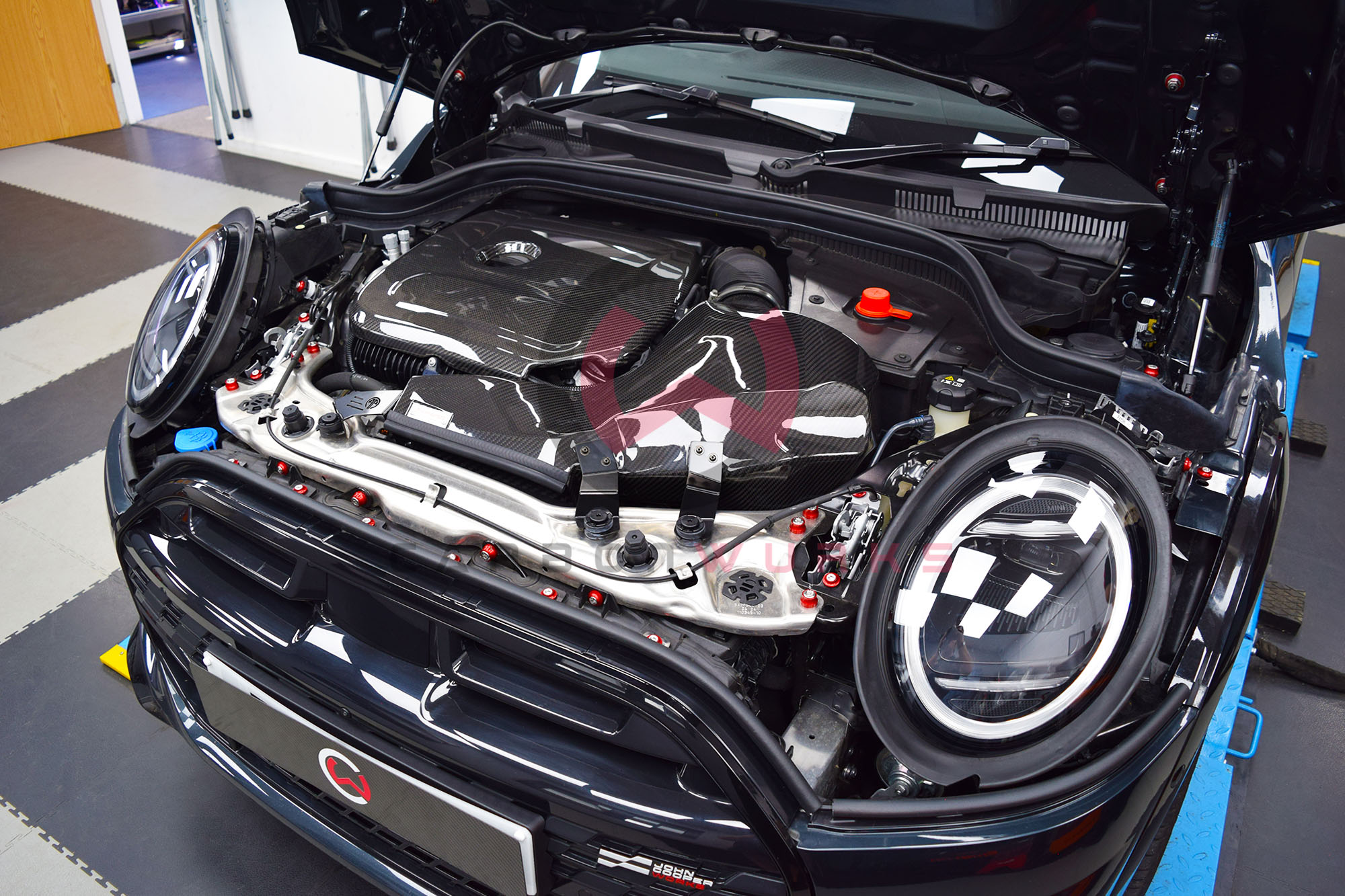 Armaspeed Carbon Fibre Air Intake Mini Cooper S JCW F66 Carbonwurks Poole Bournemouth Dorset