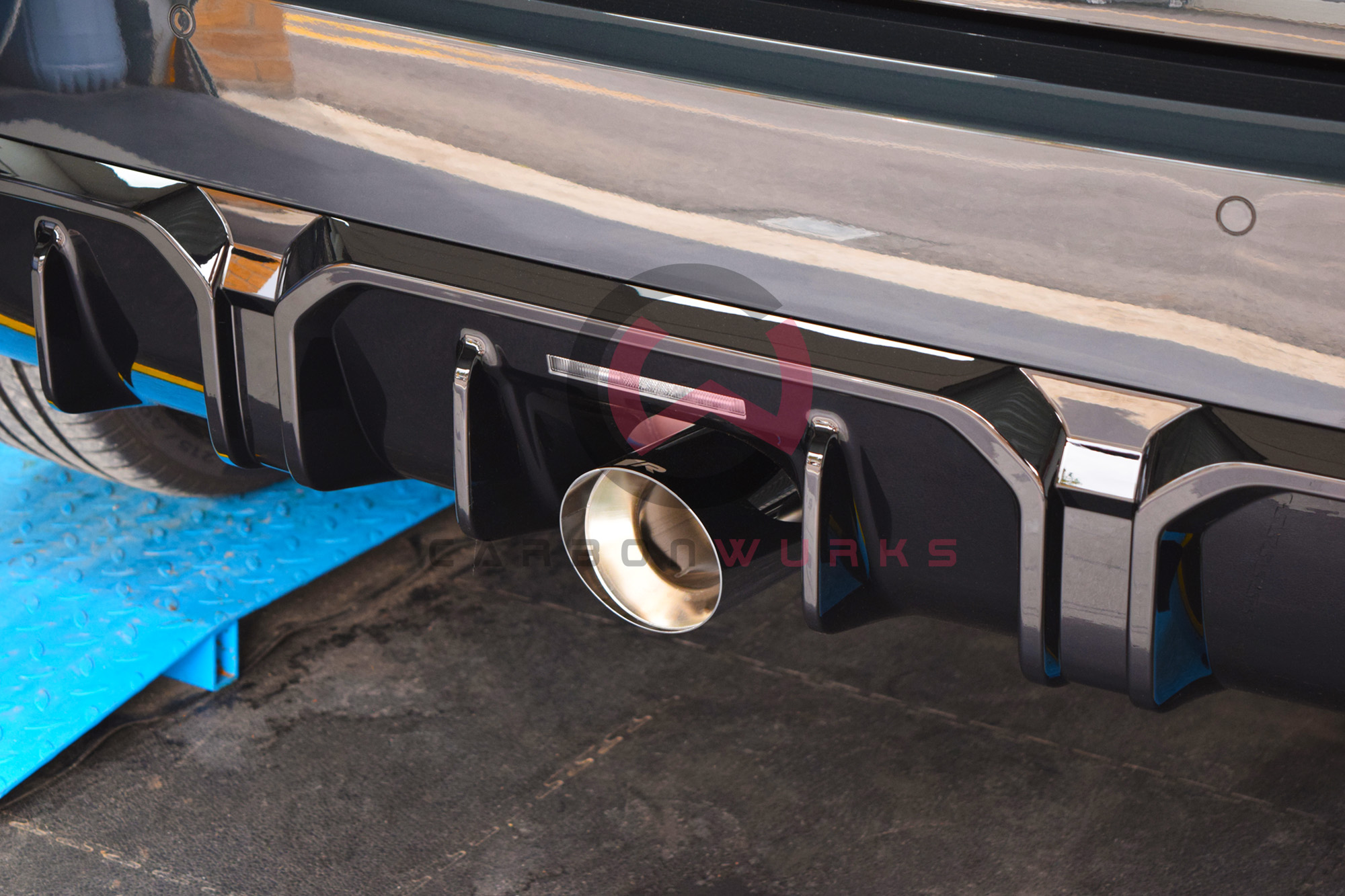 Mini Cooper S F66 Remus Exhaust System Carbonwurks Poole Bournemouth Dorset