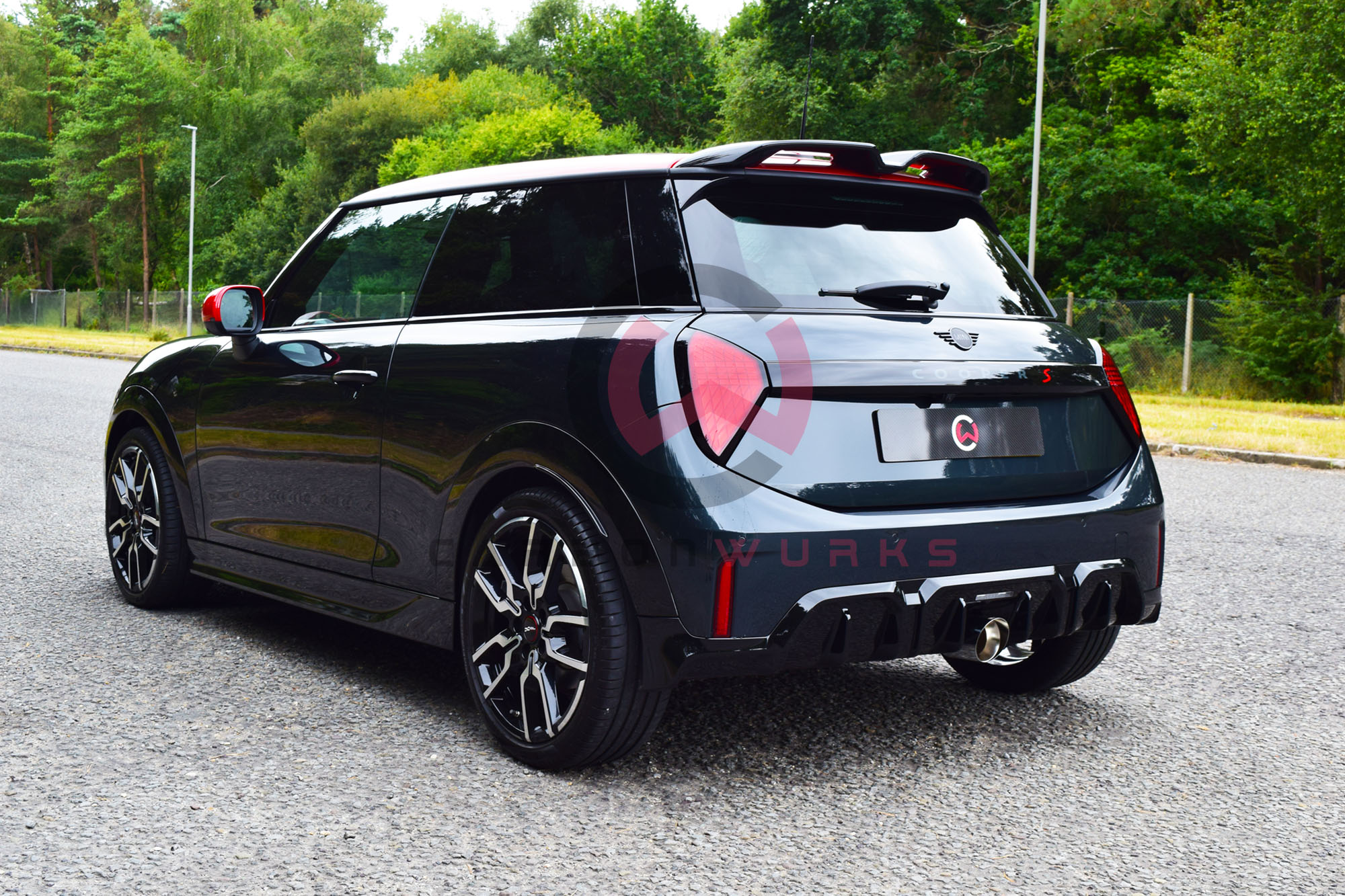 Mini Cooper S F66 Remus Exhaust System Carbonwurks Poole Bournemouth Dorset