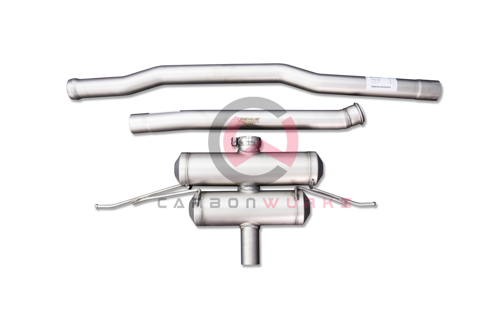 Mini Cooper S F66 Remus Exhaust System Carbonwurks Poole Bournemouth Dorset