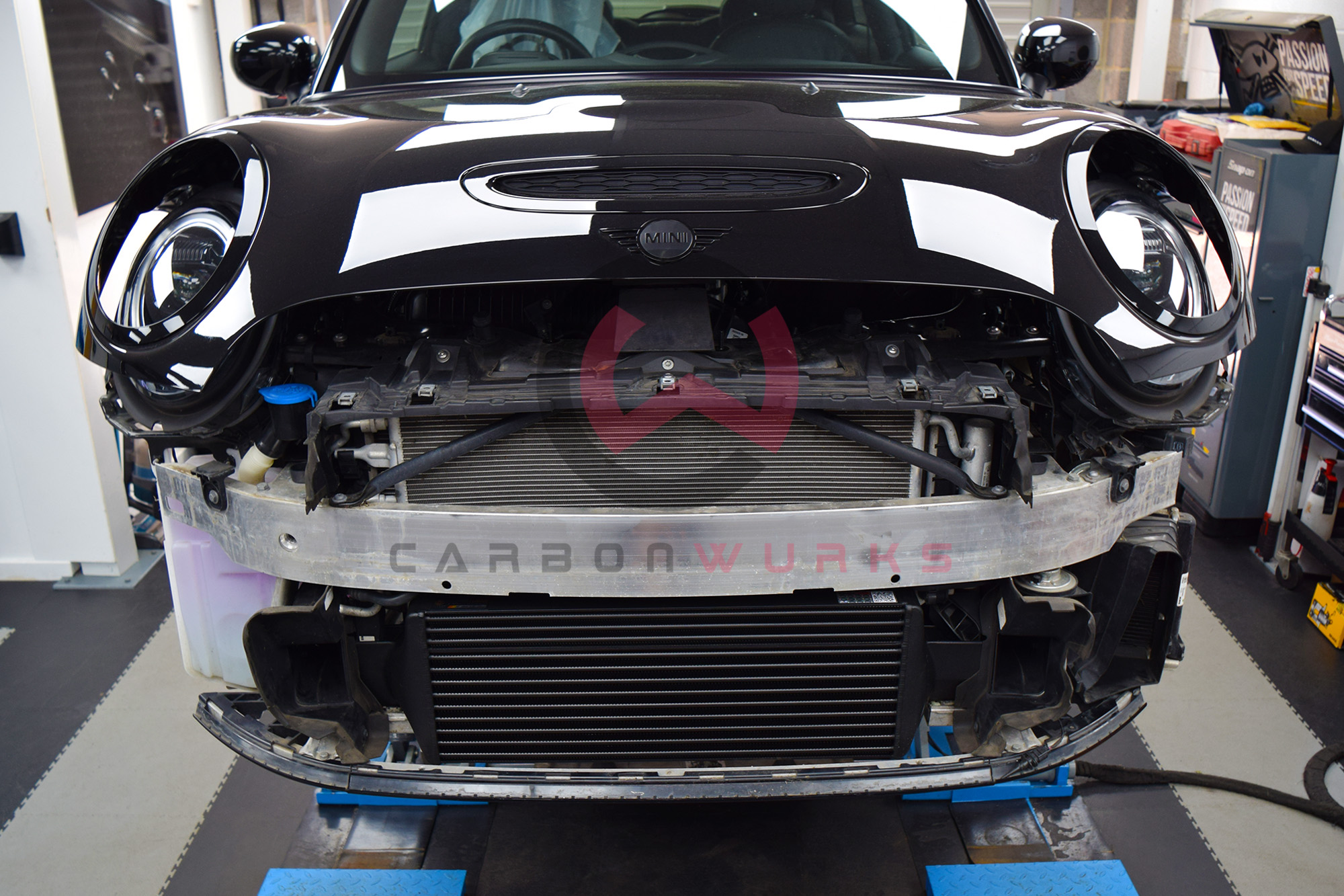 Mini Cooper F56 Wagner Tuning Intercooler Carbonwurks Poole Dorset