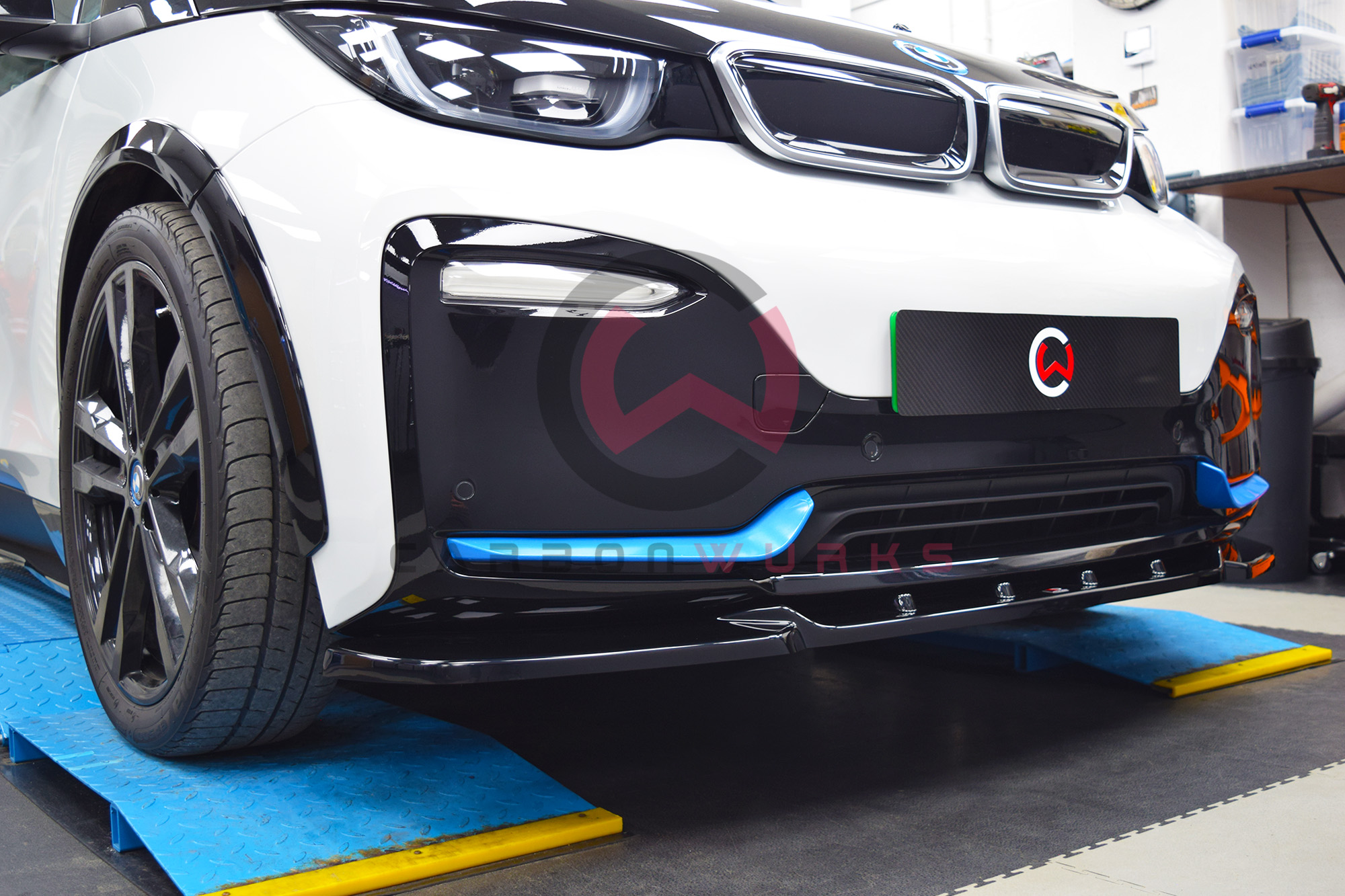 BMW i3 i3S Maxton Design Gloss Black Conversion Carbonwurks Poole Dorset