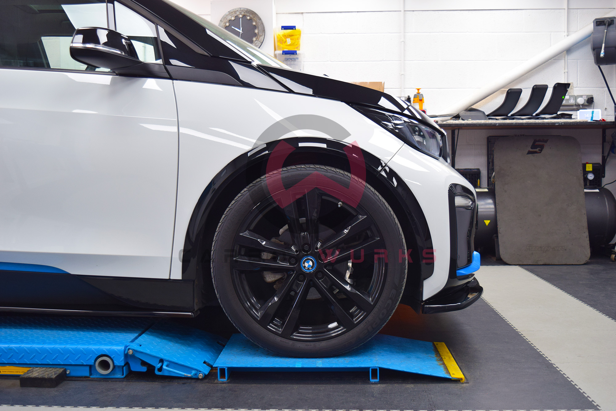 BMW i3 i3S Maxton Design Gloss Black Conversion Carbonwurks Poole Dorset