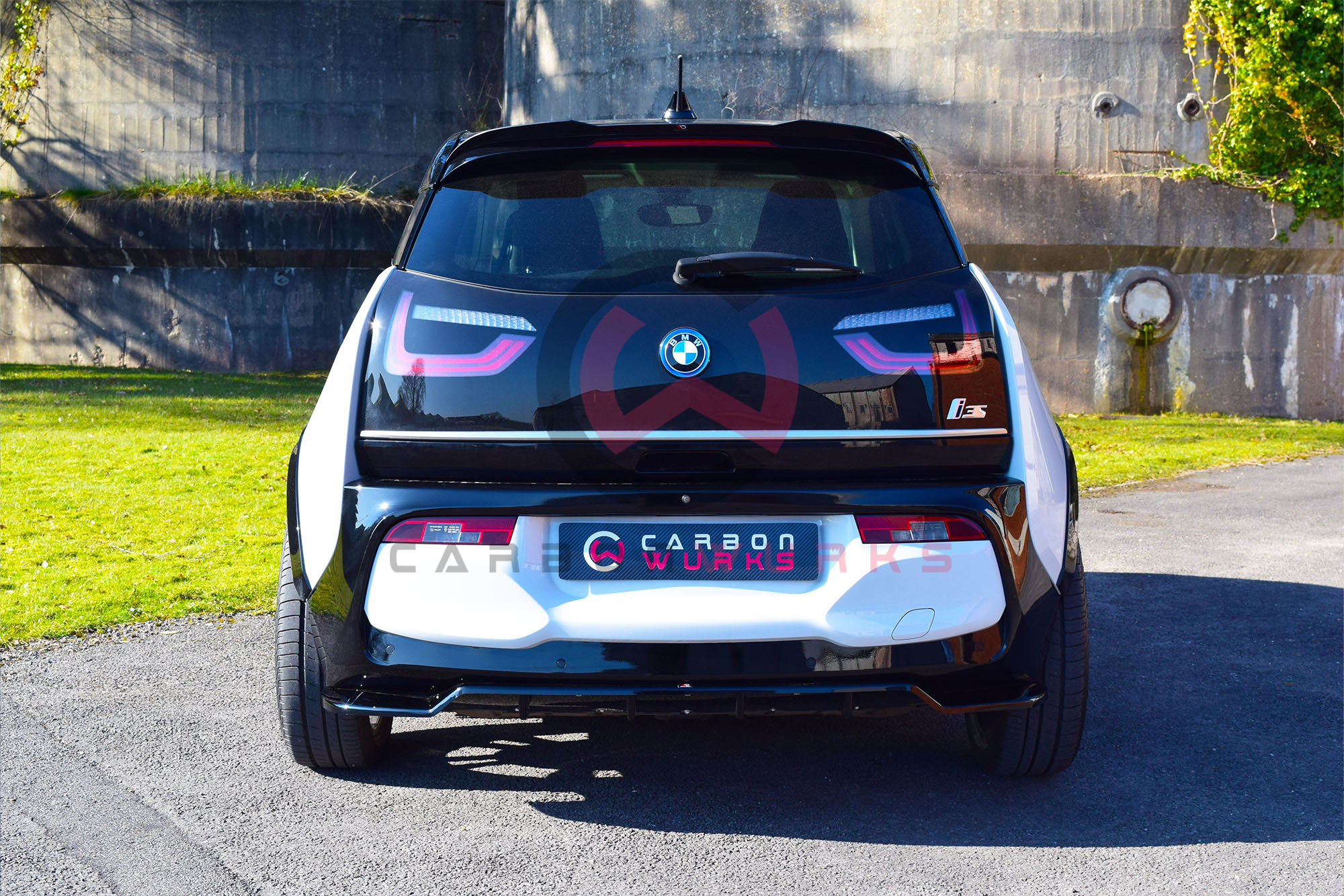 BMW i3 i3S Maxton Design Gloss Black Conversion Carbonwurks Poole Dorset