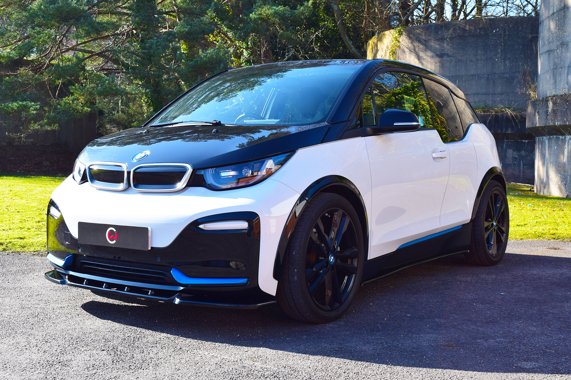 BMW i3 i3S Maxton Design Gloss Black Conversion Carbonwurks Poole Dorset
