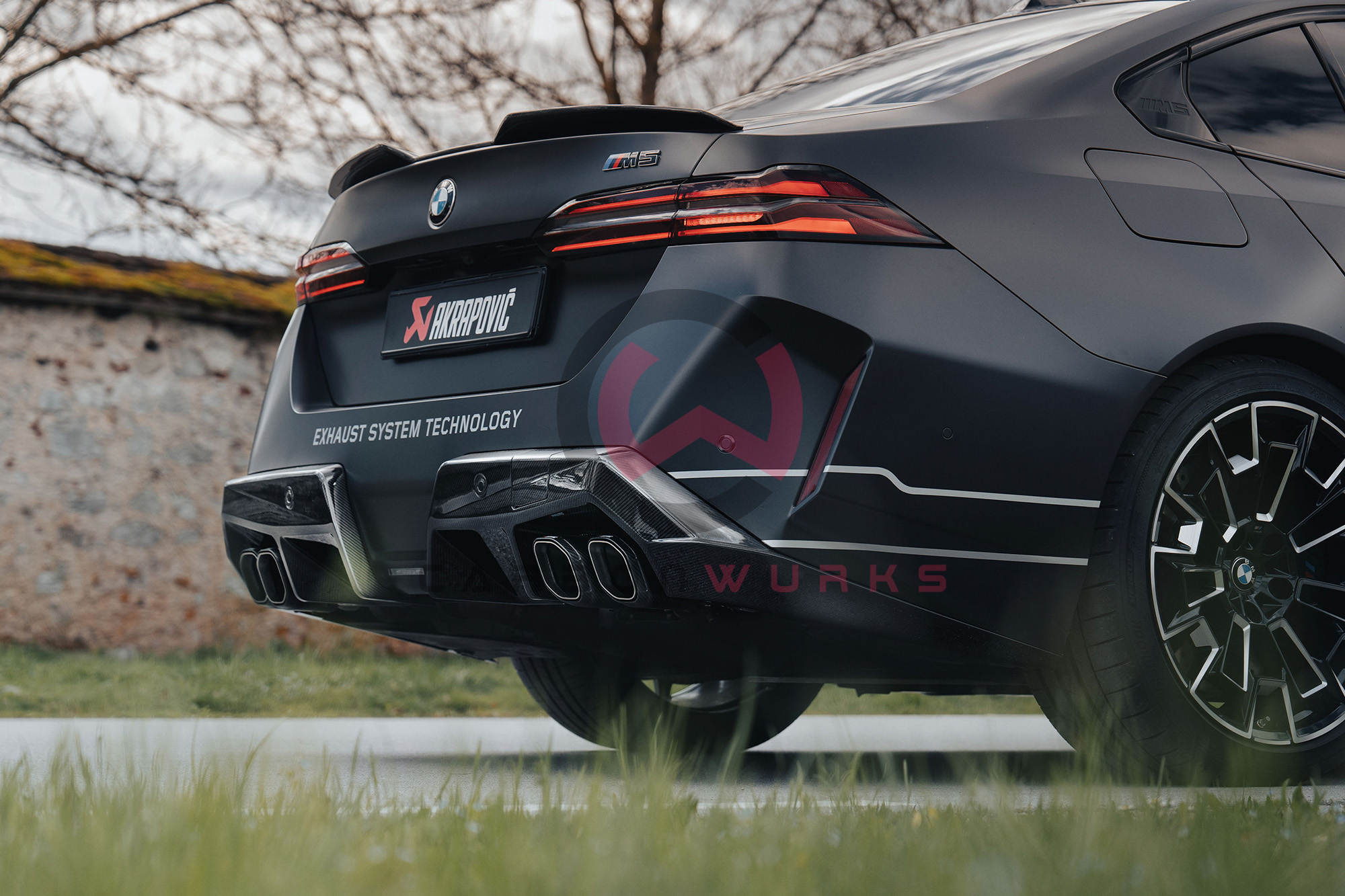 Akrapovic BMW M5 G90 G99 Akrapovic Exhaust System Carbonwurks Poole Bournemouth Dorset
