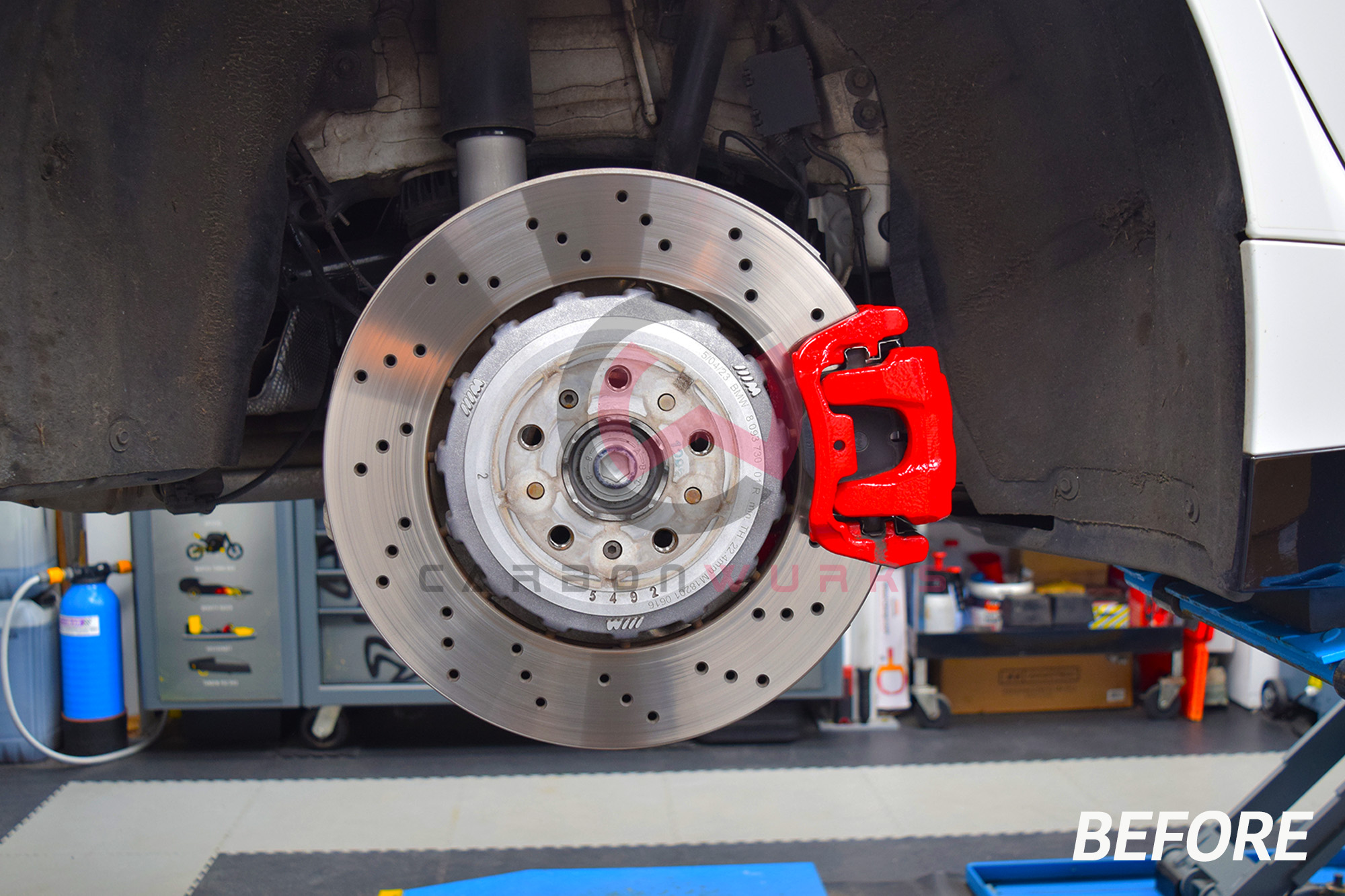 BMW M3 M4 G80 G81 G82 Carbon Ceramic Brake Upgrade Carbonwurks Poole Bournemouth Dorset
