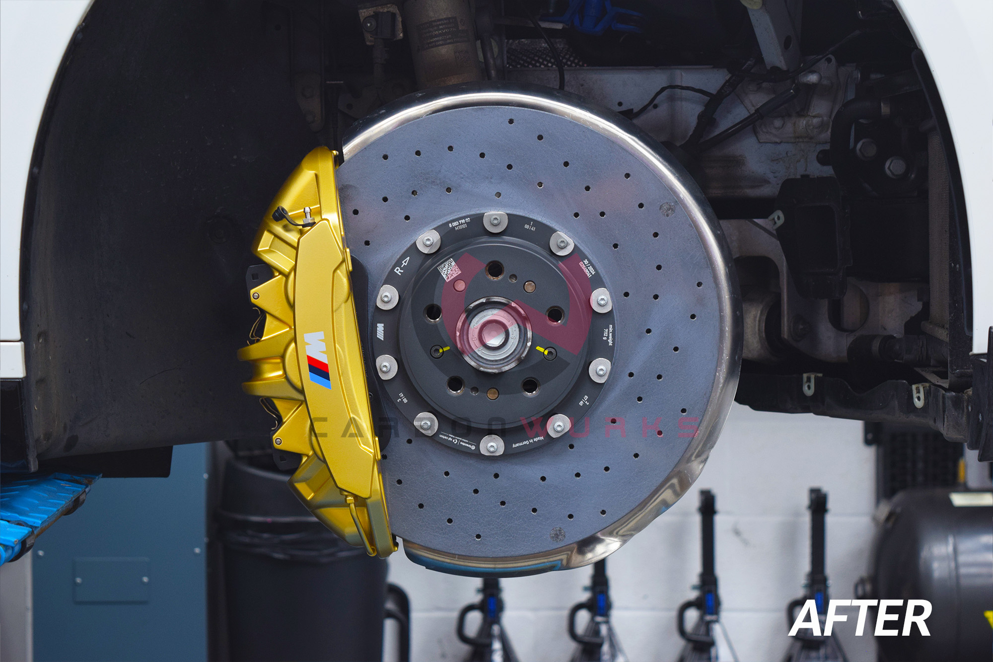 BMW M3 M4 G80 G81 G82 Carbon Ceramic Brake Upgrade Carbonwurks Poole Bournemouth Dorset