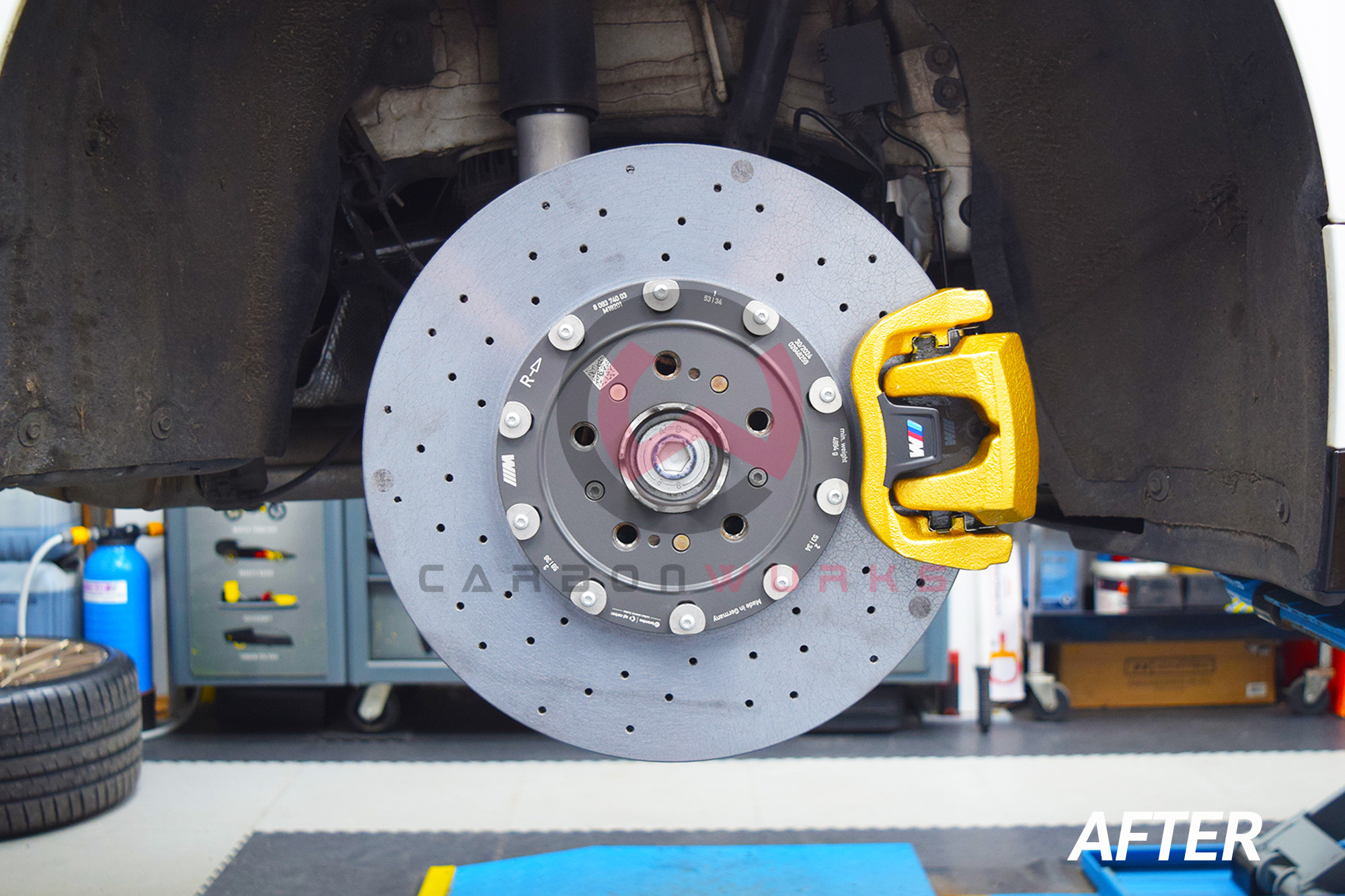 BMW M3 M4 G80 G81 G82 Carbon Ceramic Brake Upgrade Carbonwurks Poole Bournemouth Dorset