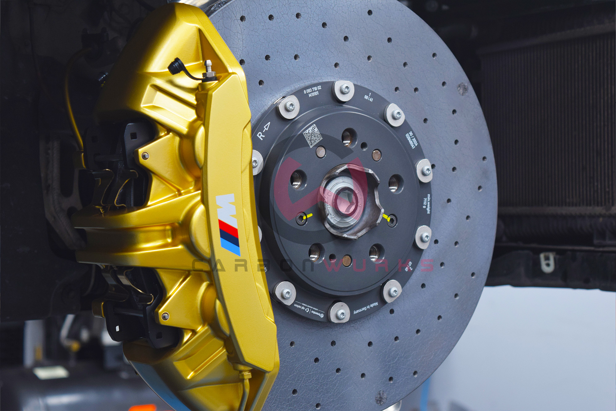 BMW M3 M4 G80 G81 G82 Carbon Ceramic Brake Upgrade Carbonwurks Poole Bournemouth Dorset