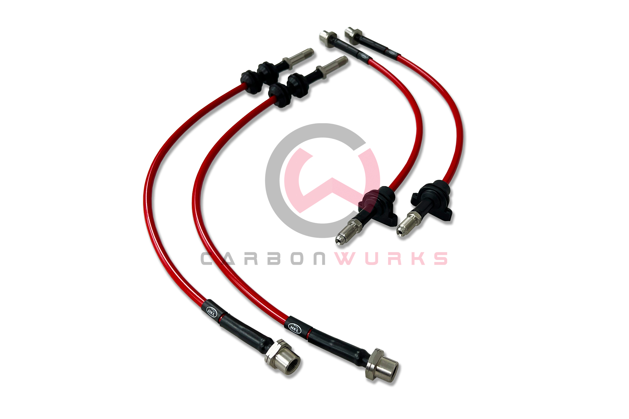 Mini Cooper F65 F66 F67 HEL Performance Braided Brake Lines