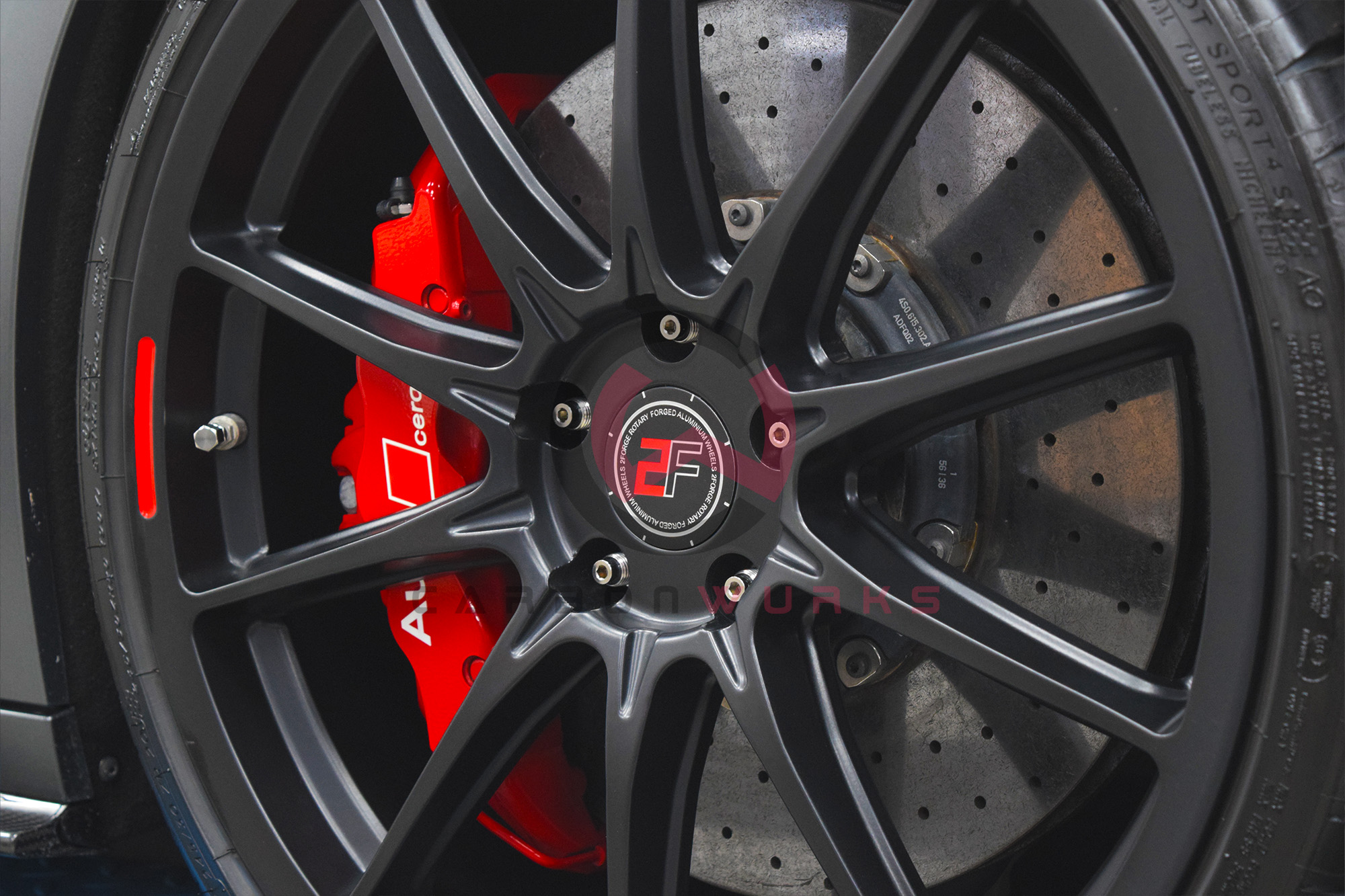 PSDesigns Audi R8 4S Stud & Nut Kit