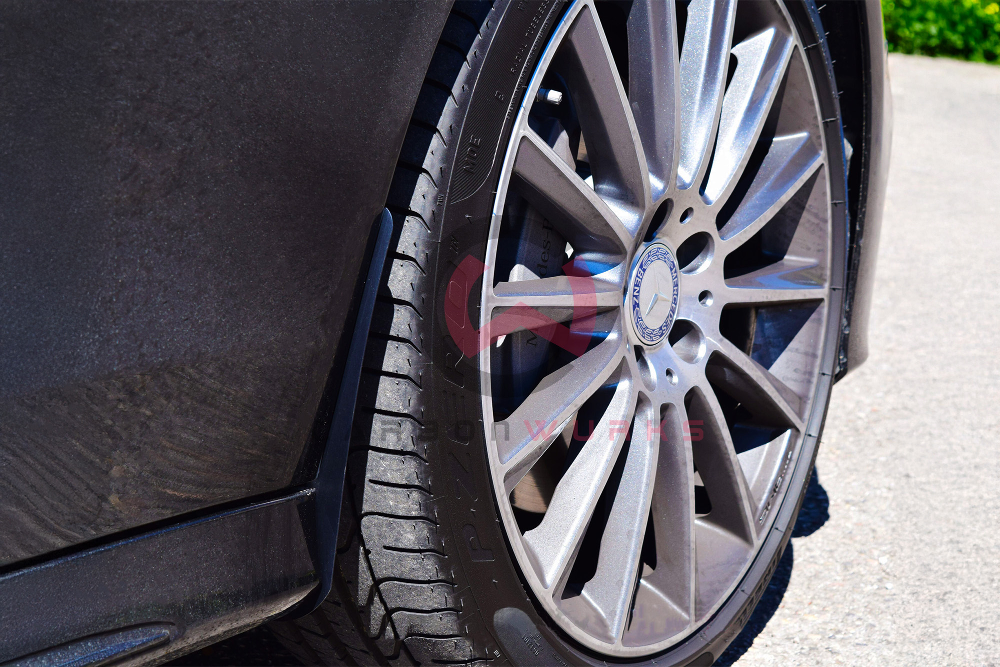 Mercedes CLS W218 Carbon Fibre Arch Guard Trim