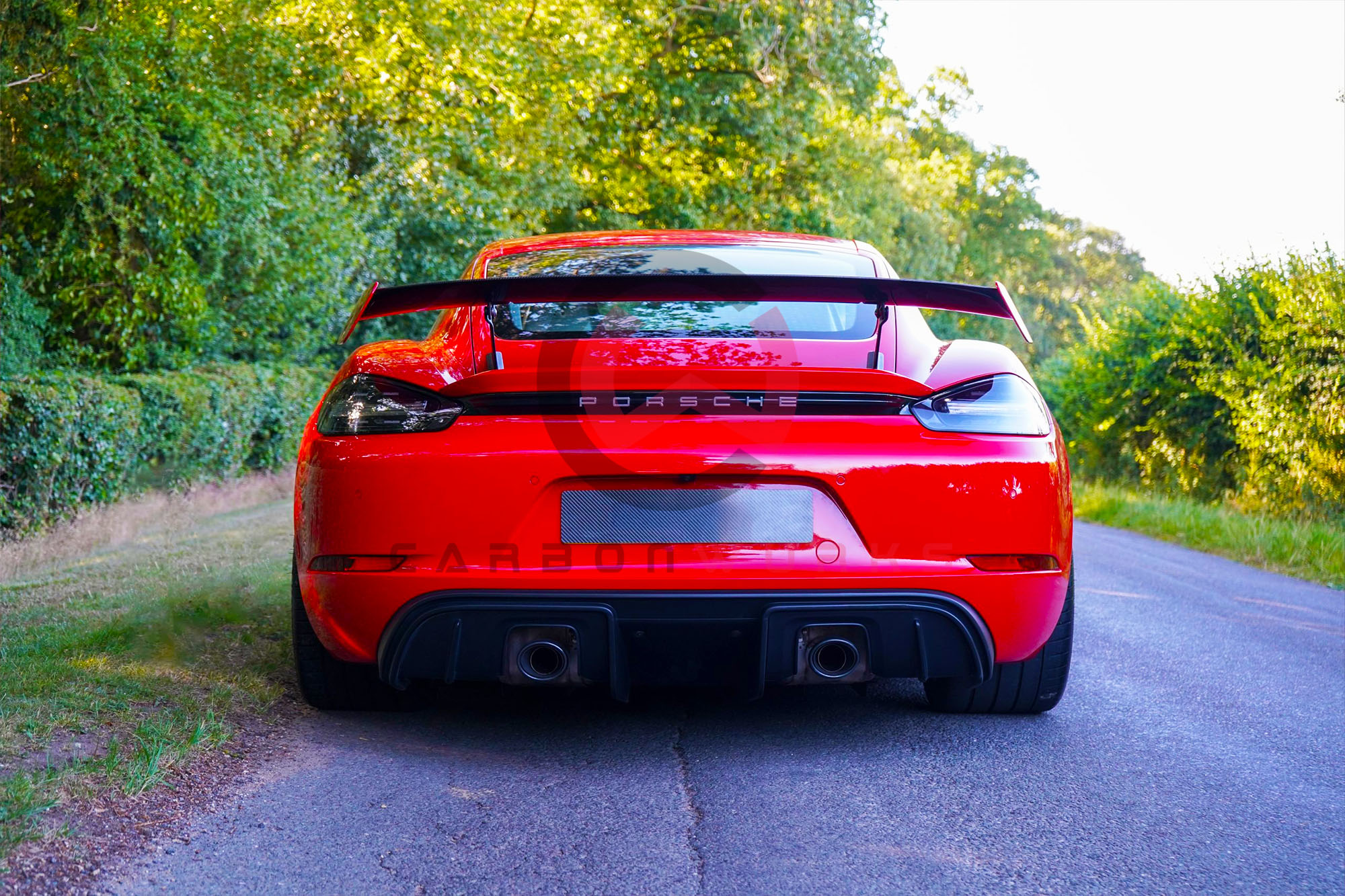 Dissident Automotive Porsche 718 GT4 Carbon Fibre Aero Kit Pack