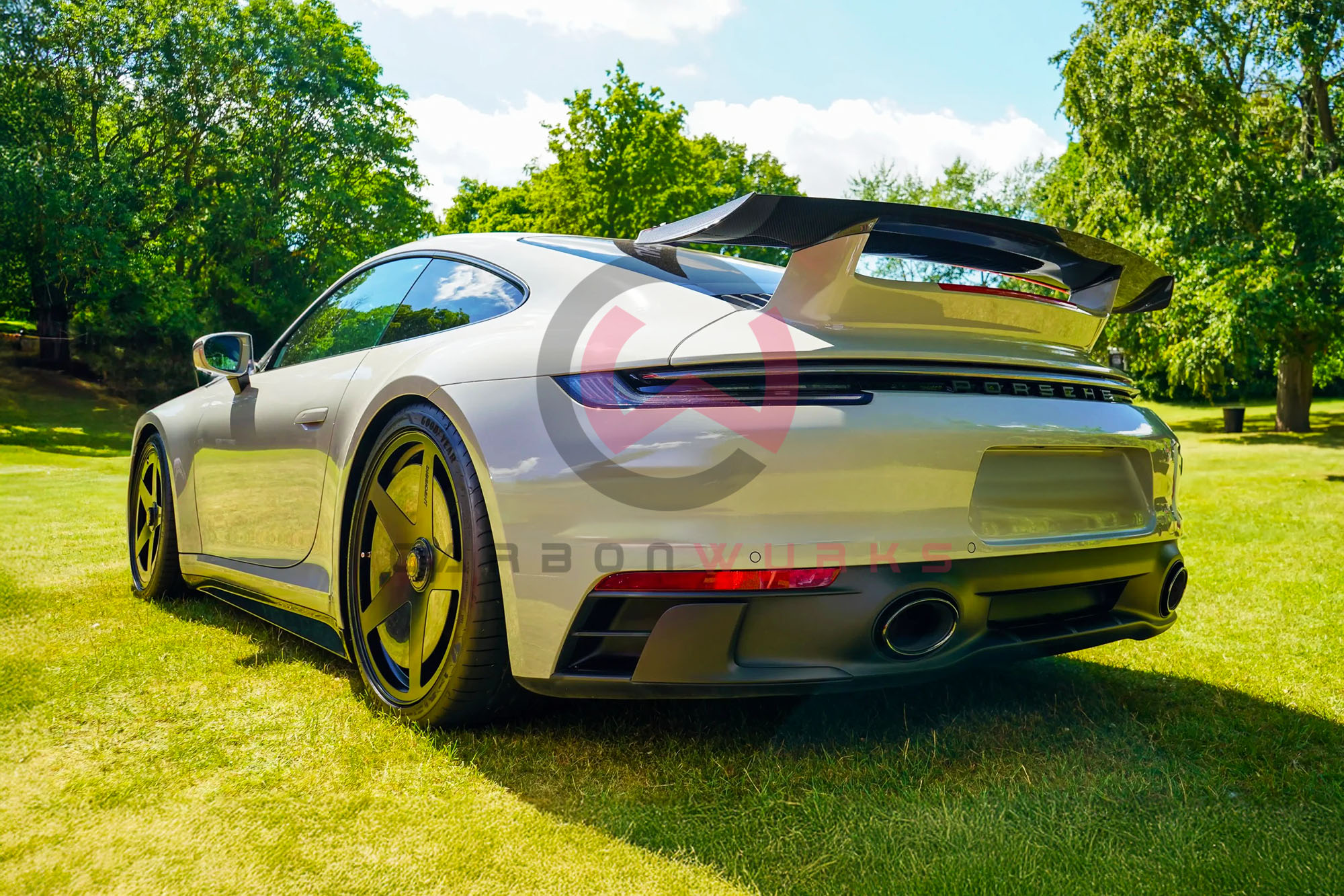 Dissident Automotive Porsche 911 (992) Carbon Fibre Rear Aero Disc Shroud For The DD1