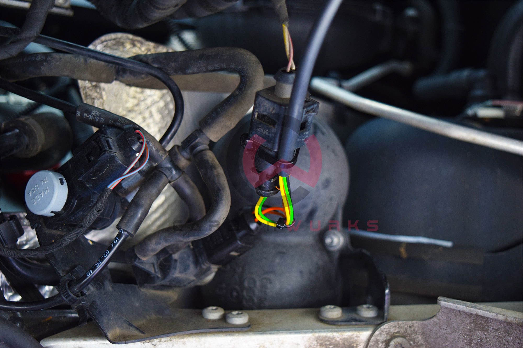 Dahler Audi R8 4S Exhaust Flap Valve Control Module Button. V2 2025 Model. IP68 Rated.