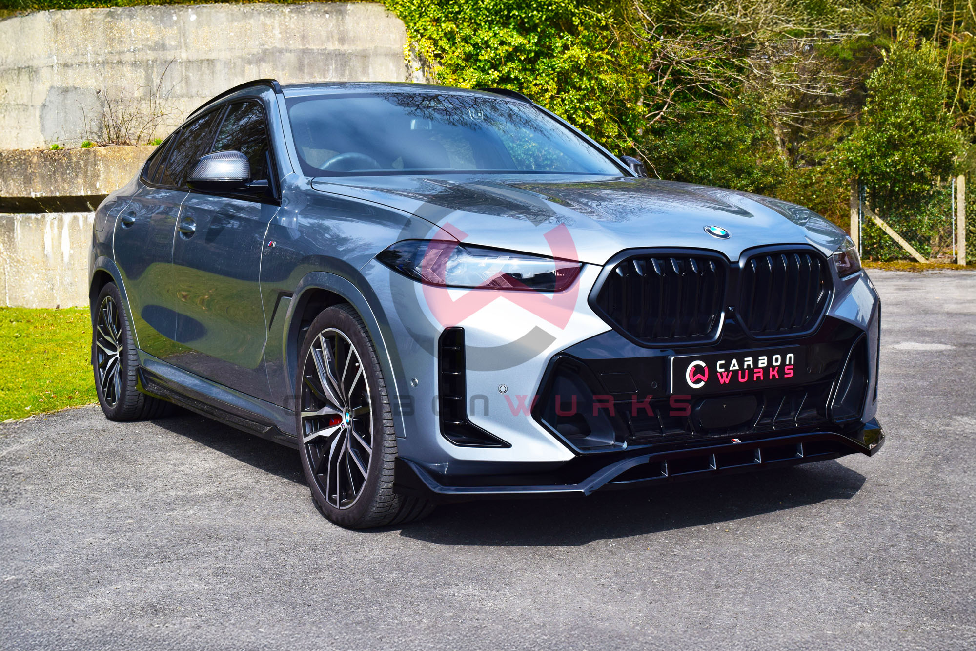 BMW X6 X6M G06 Maxton Design Gloss Black Conversion Body Kit Carbonwurks Poole Dorset