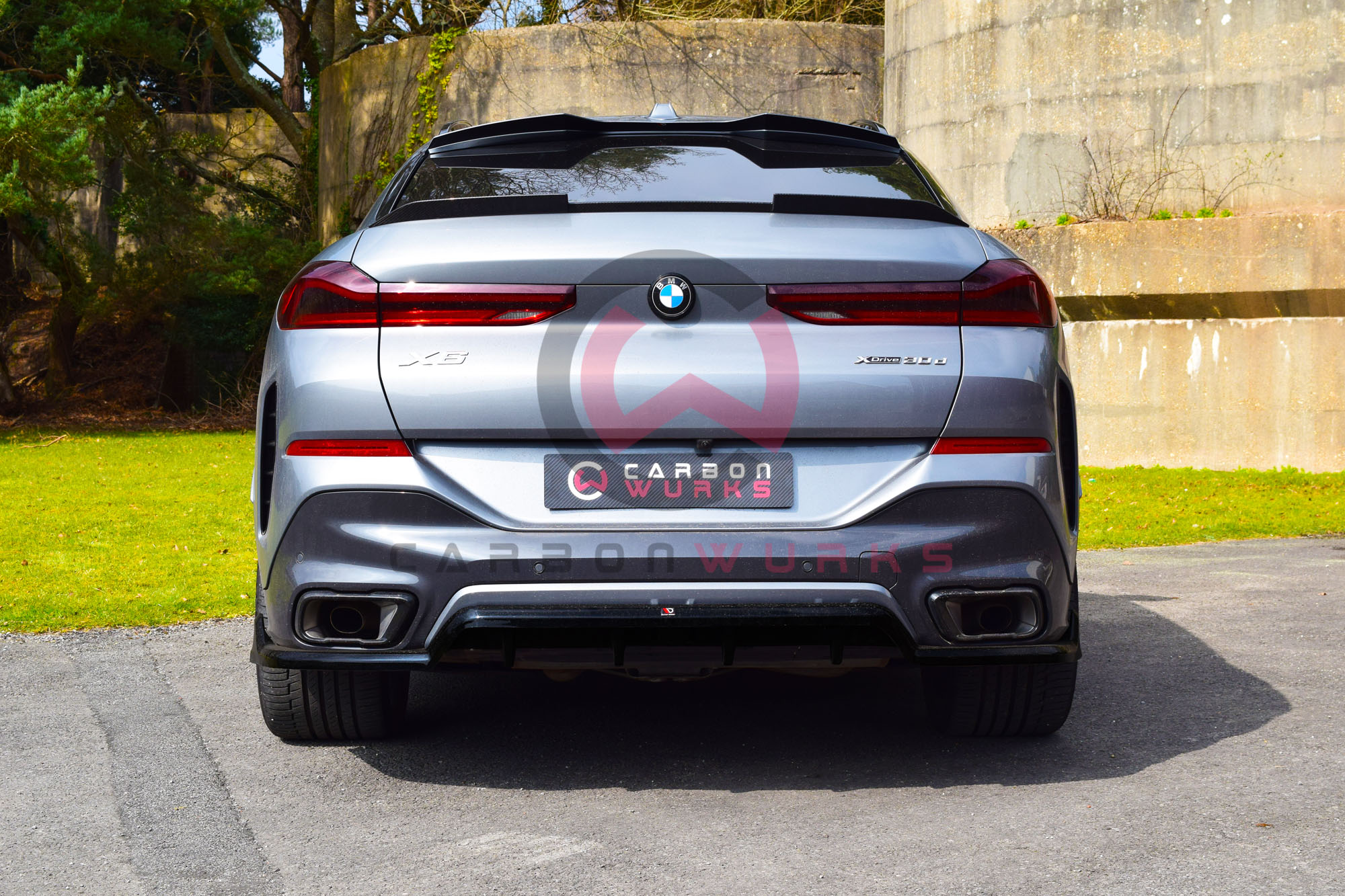 BMW X6 X6M G06 Maxton Design Gloss Black Conversion Body Kit Carbonwurks Poole Dorset